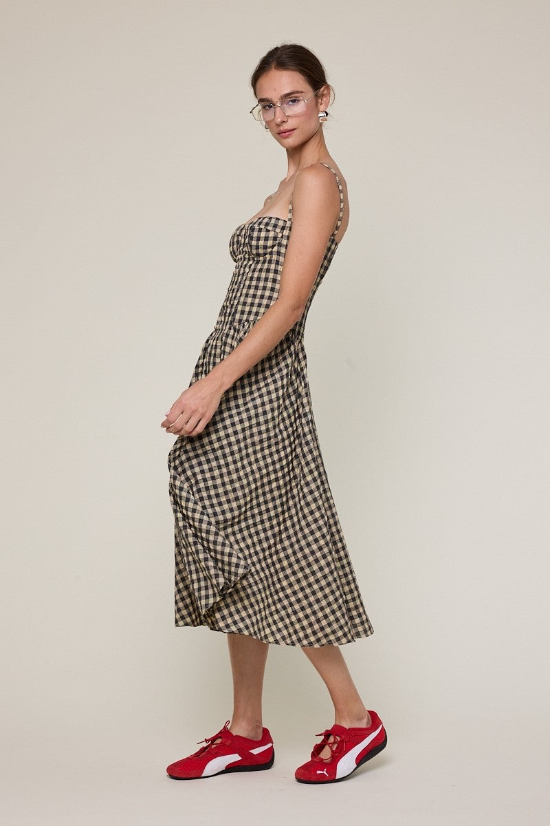 Mall Goth Dreams Midi Dress