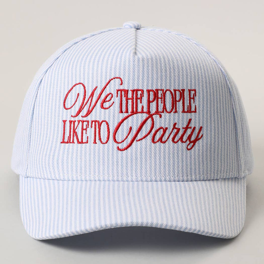 We The People Like To Party Snapback