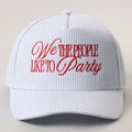 We The People Like To Party Snapback
