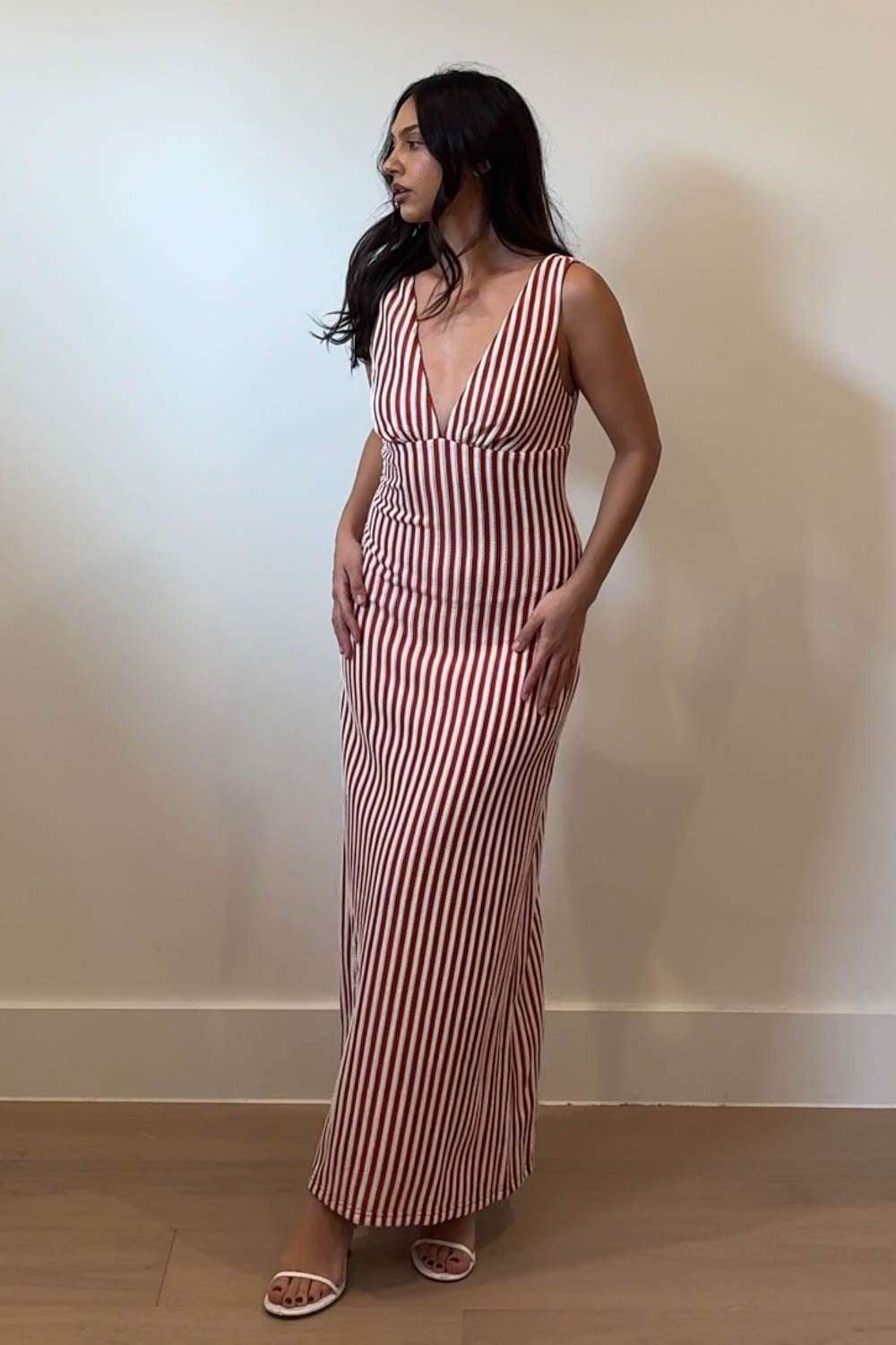 Salt Air Stripe Maxi Dress