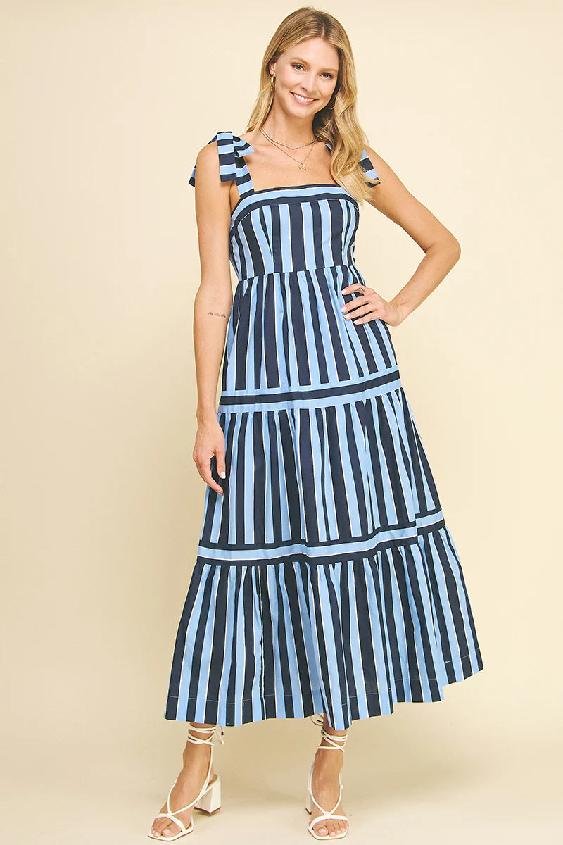 The Nomad Stripe Maxi Dress