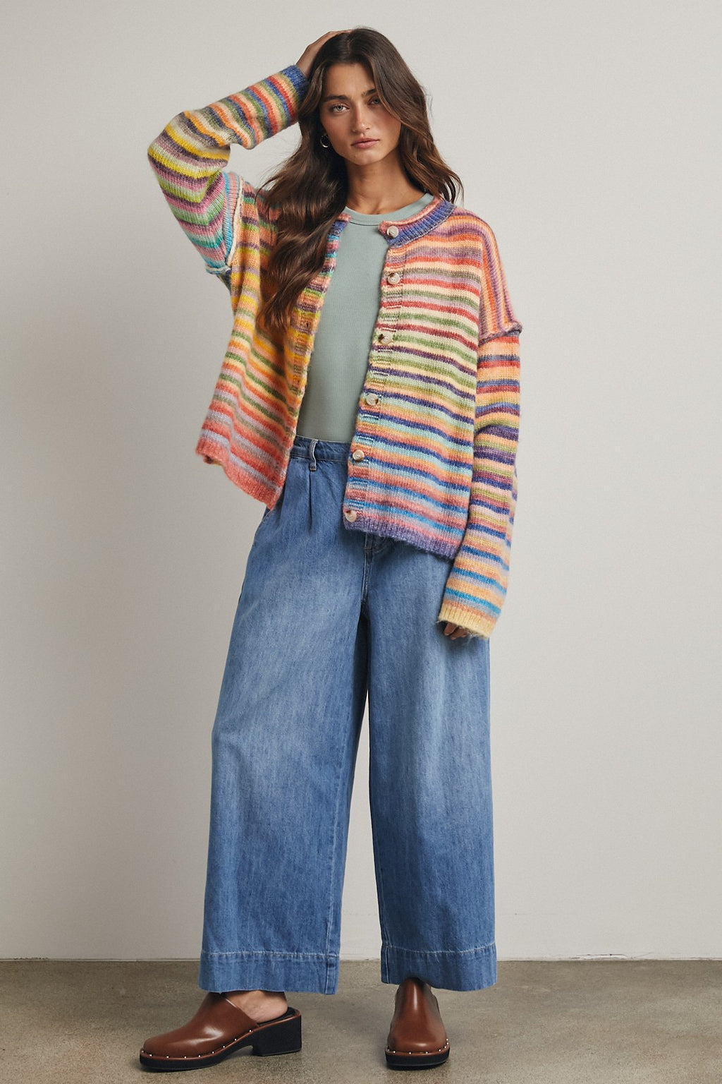 The Rainbow Row Cardigan