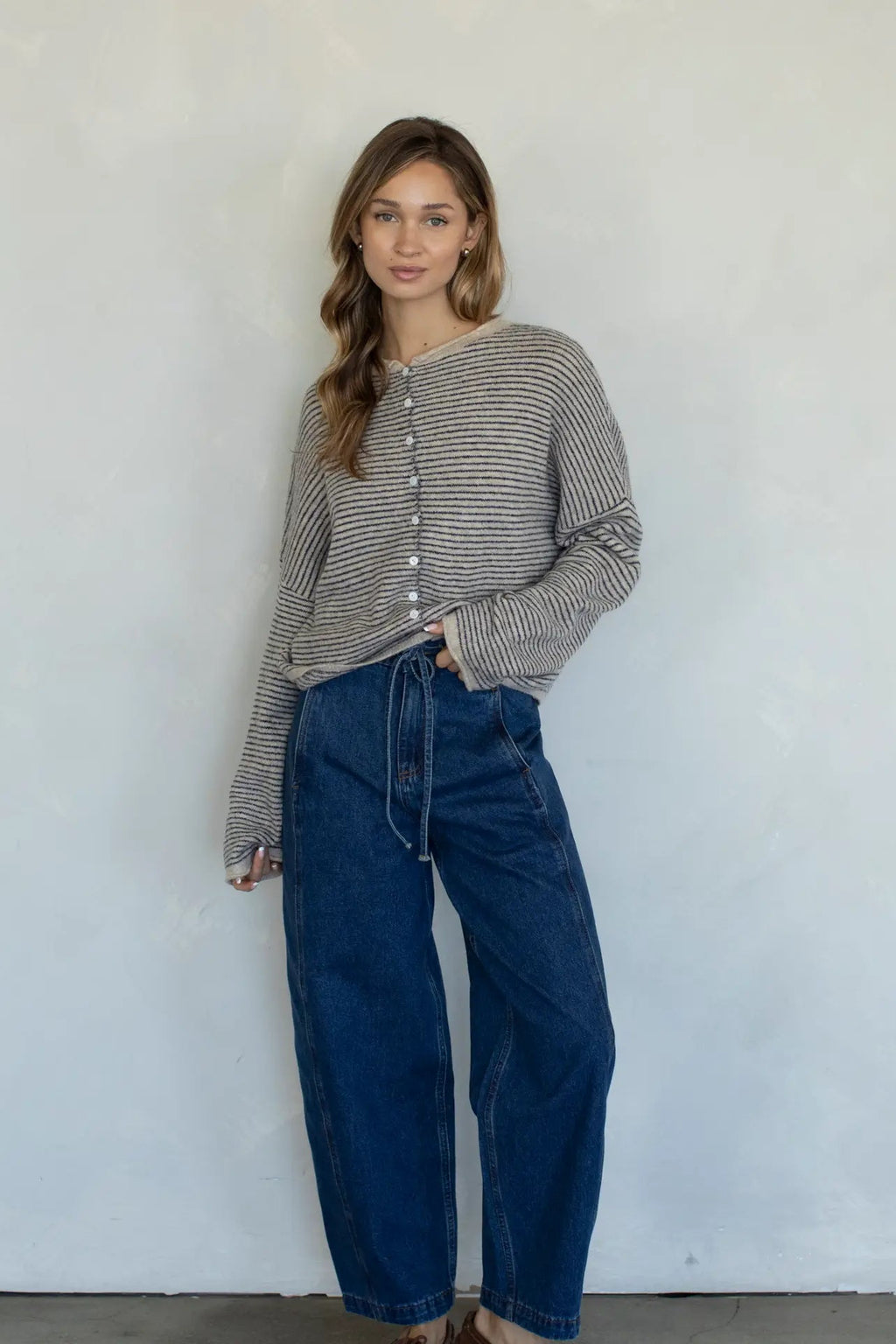 Piper Pin Striped Cardigan