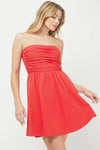 Burnin' Up Mini Dress
