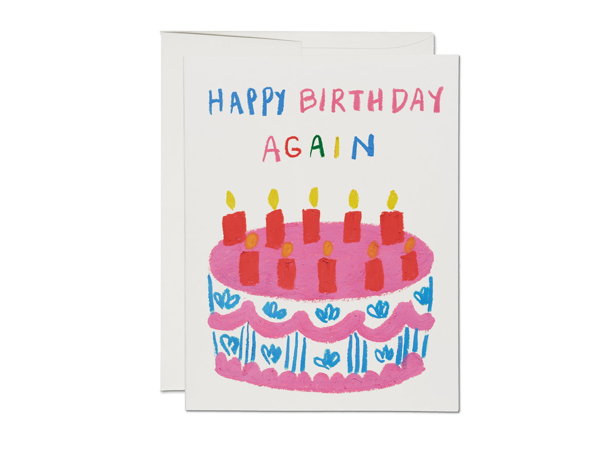 Birthday Again Birthday Card