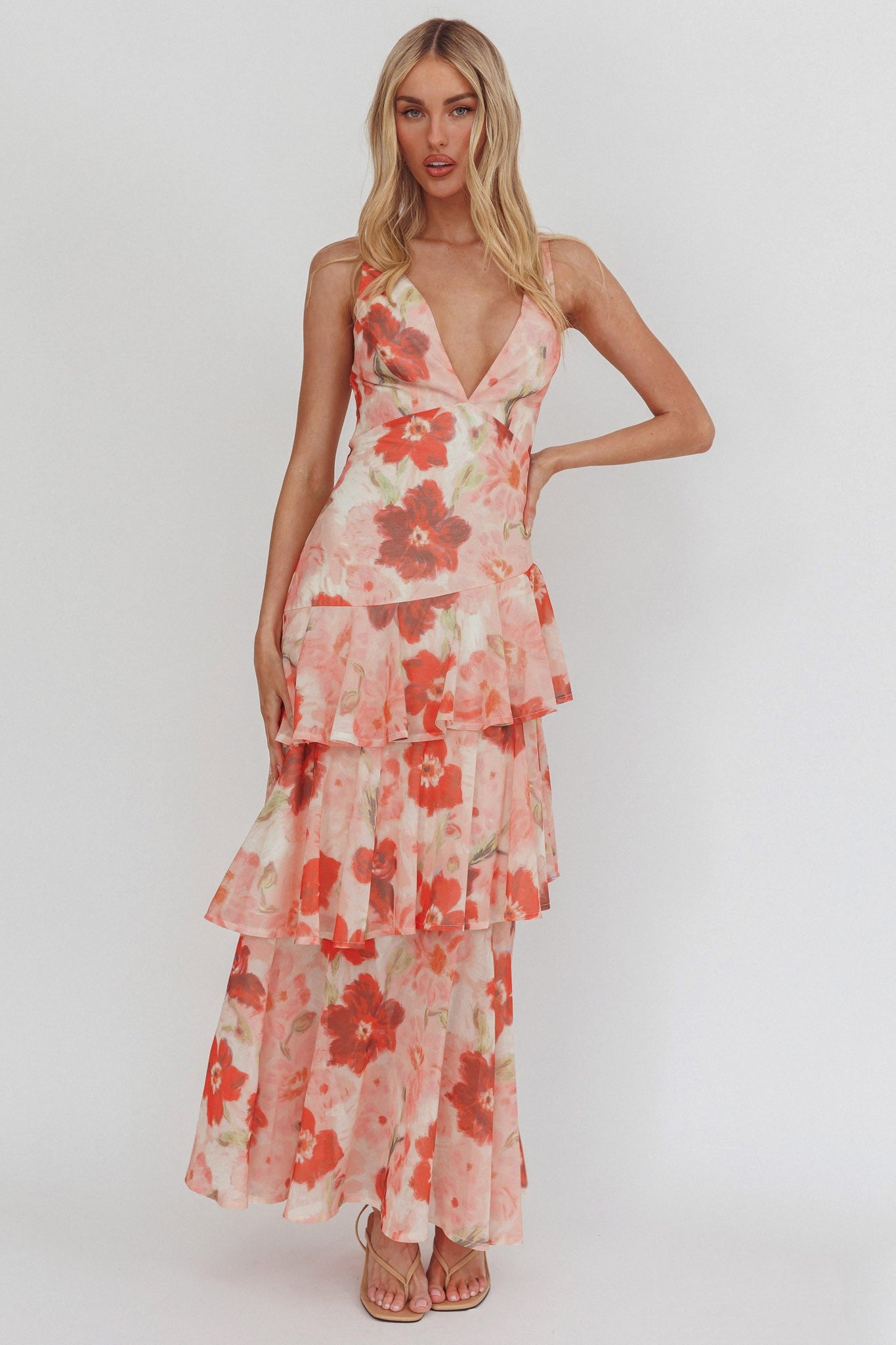 Petals in Paradise Maxi Dress