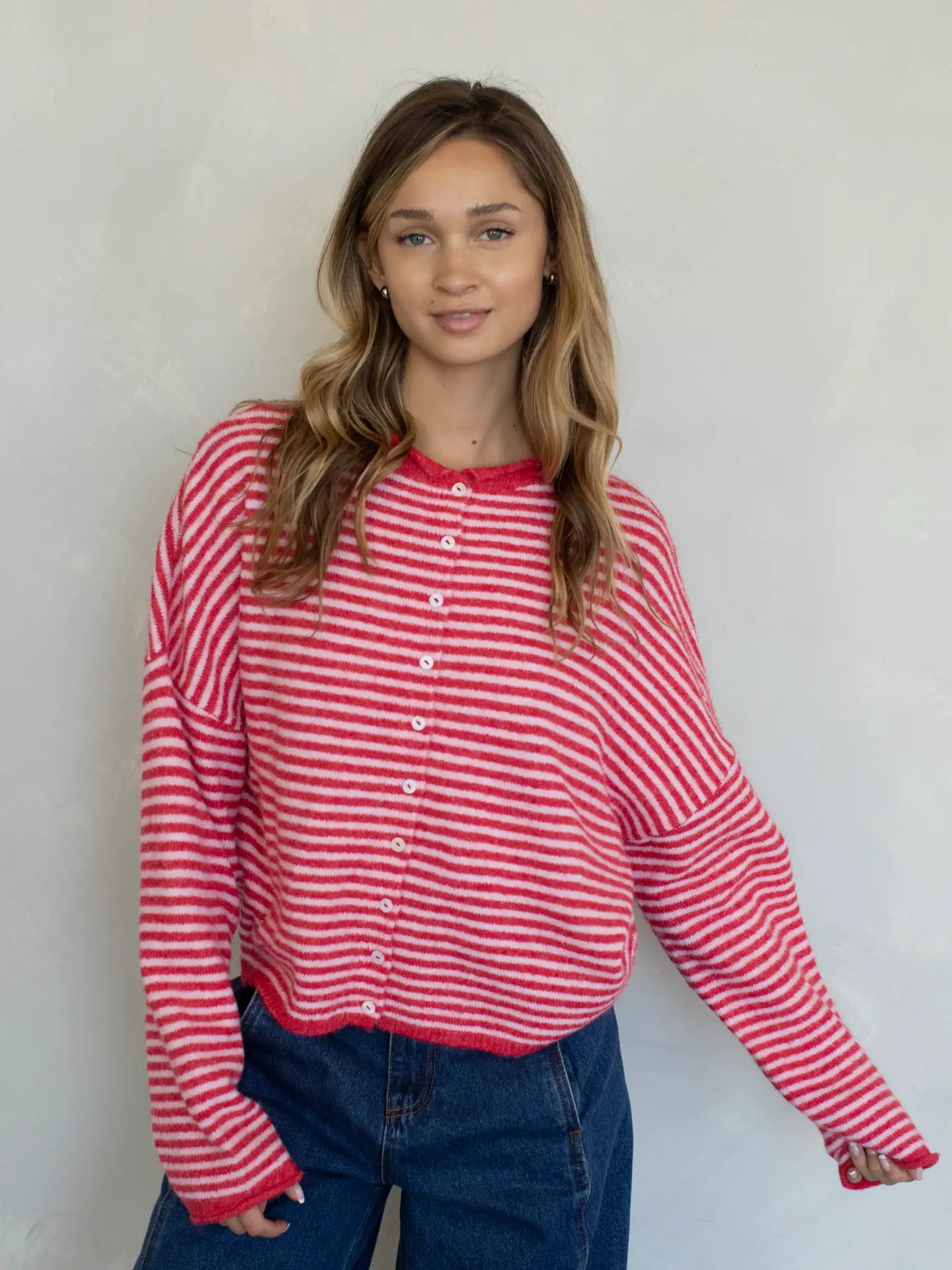Piper Mini Striped Cardigan