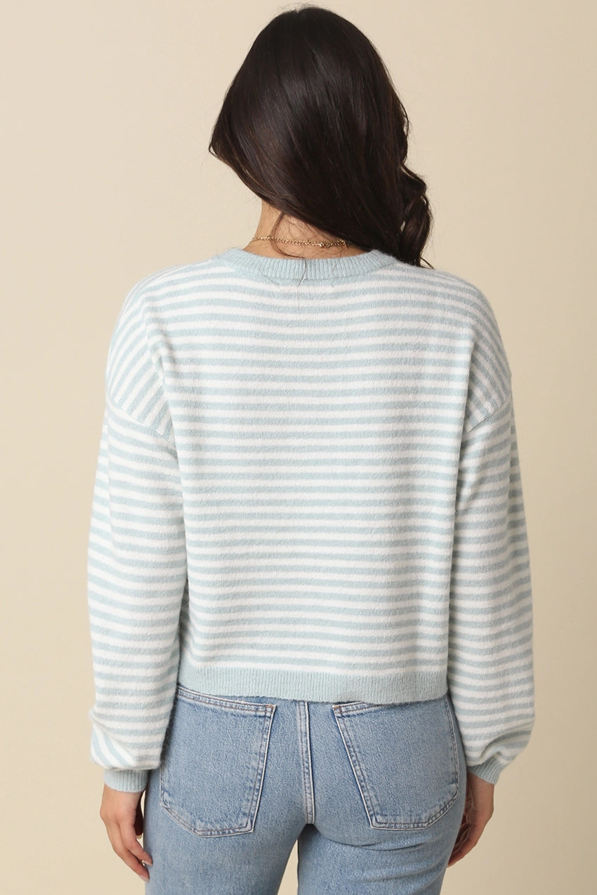 Haley Stripe Knit Top