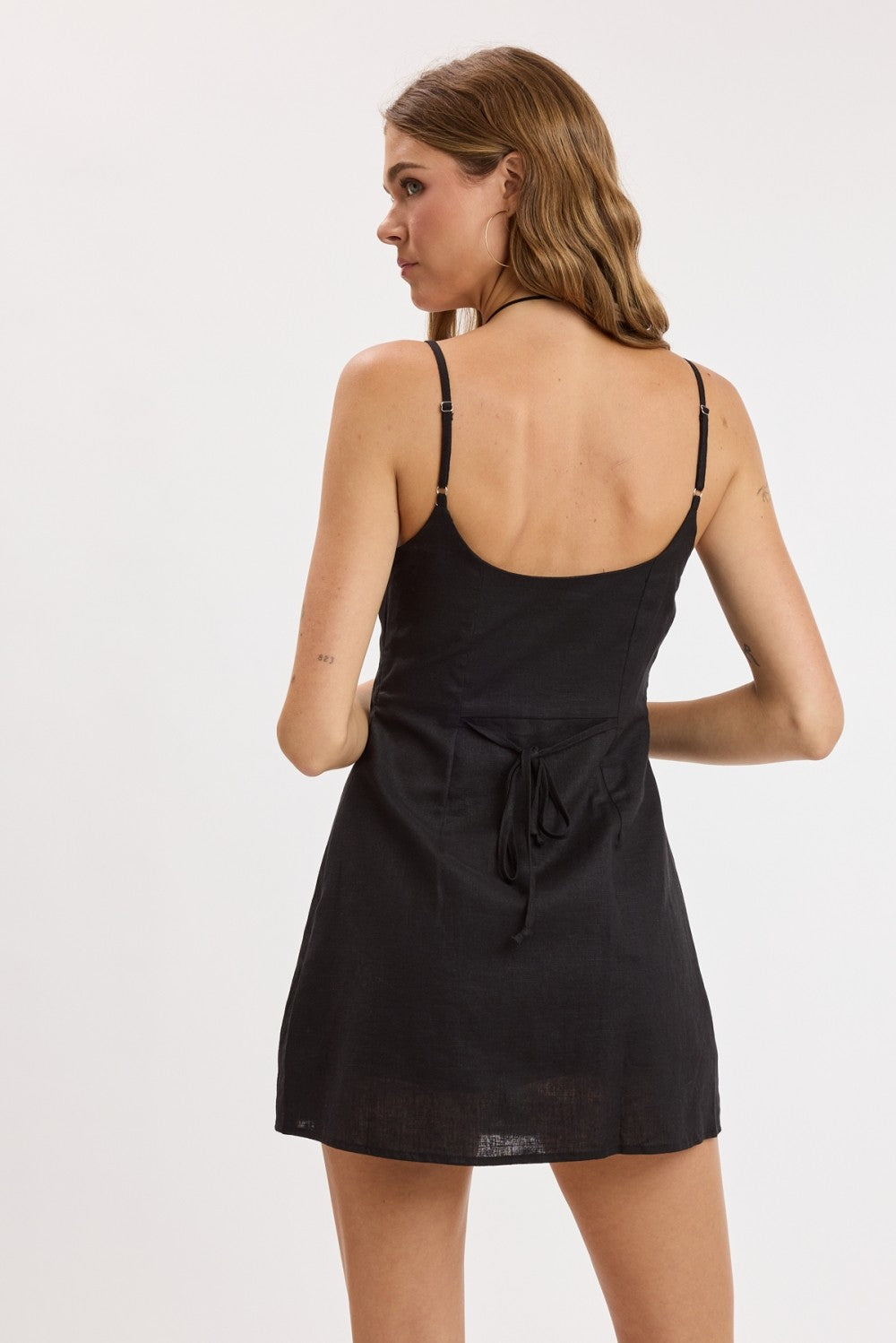 Effortless Linen Mini Dress
