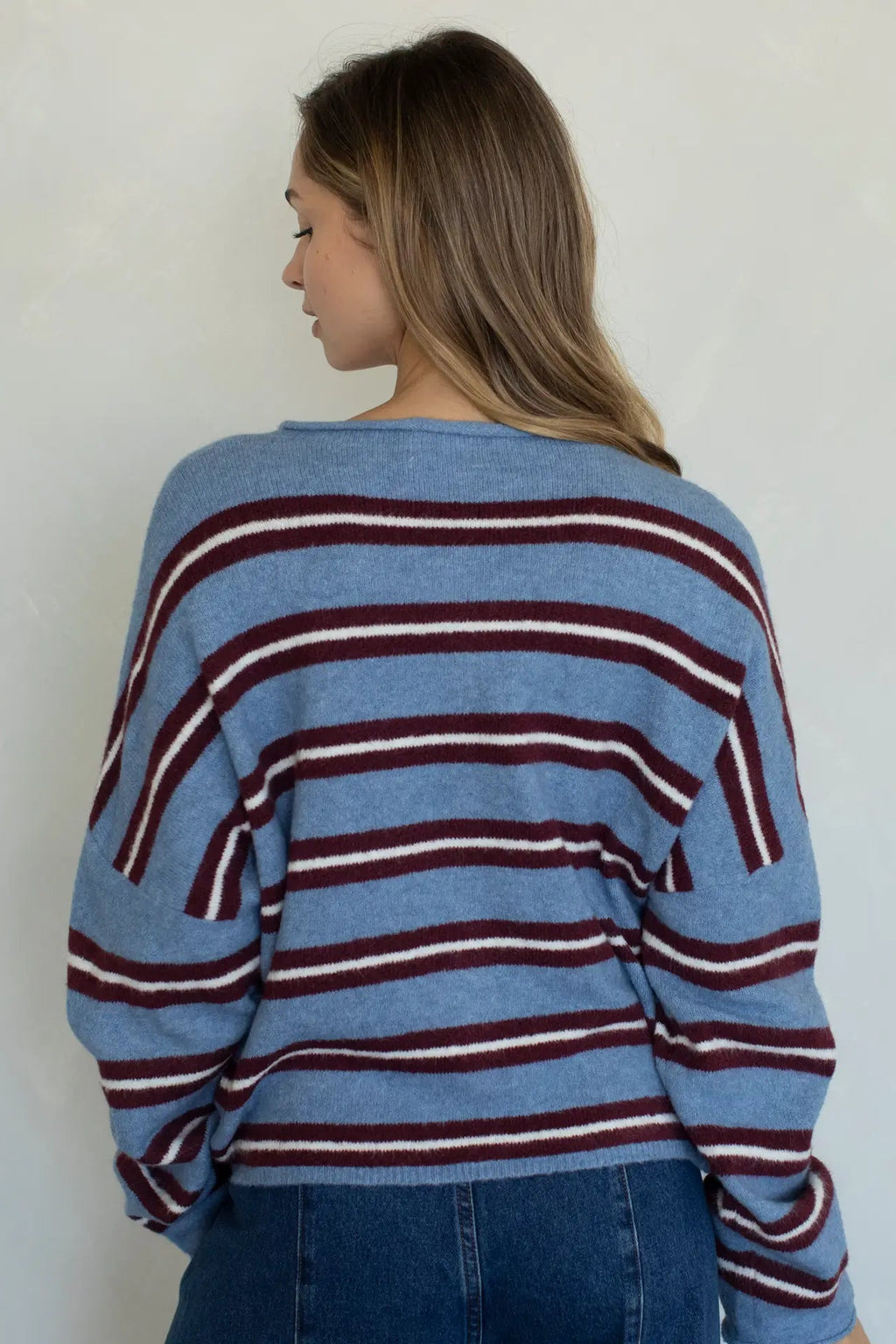 Piper Varsity Stripe Cardigan