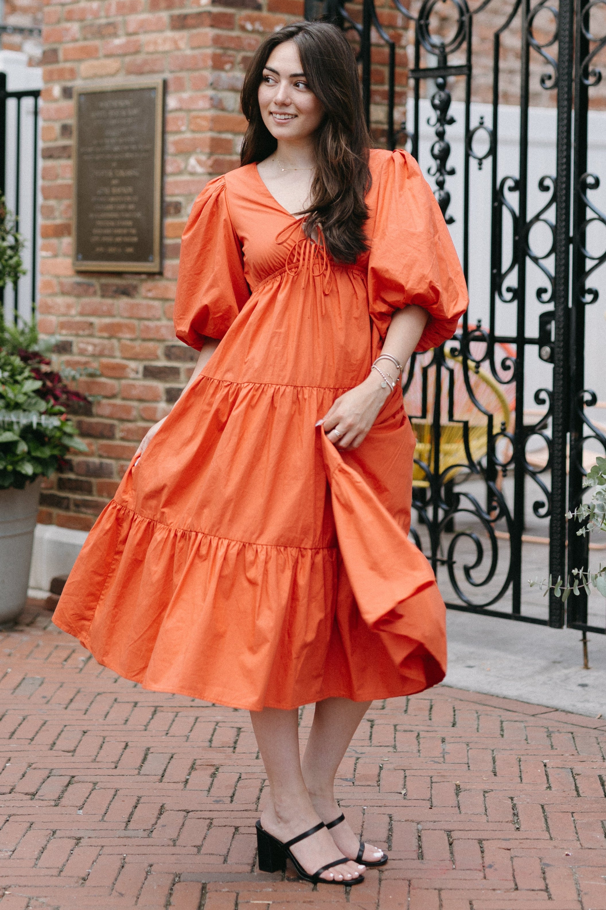 Tier & Tangle Midi Dress