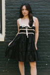 The Contrast Code Mini Dress