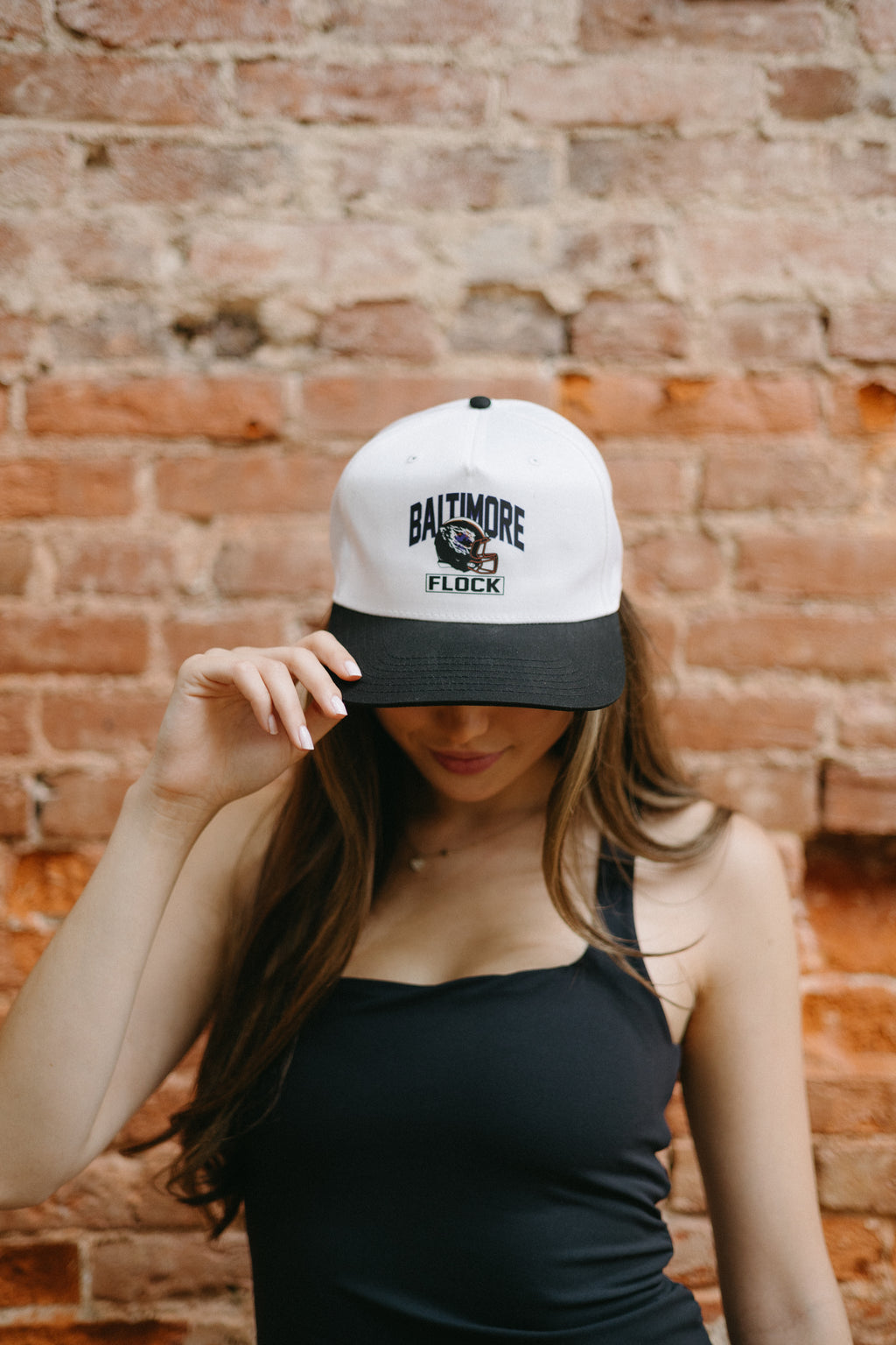 Brightside X R1A Baltimore Flock Snapback