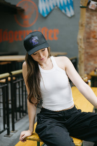 Brightside X R1A Baltimore Flock Snapback