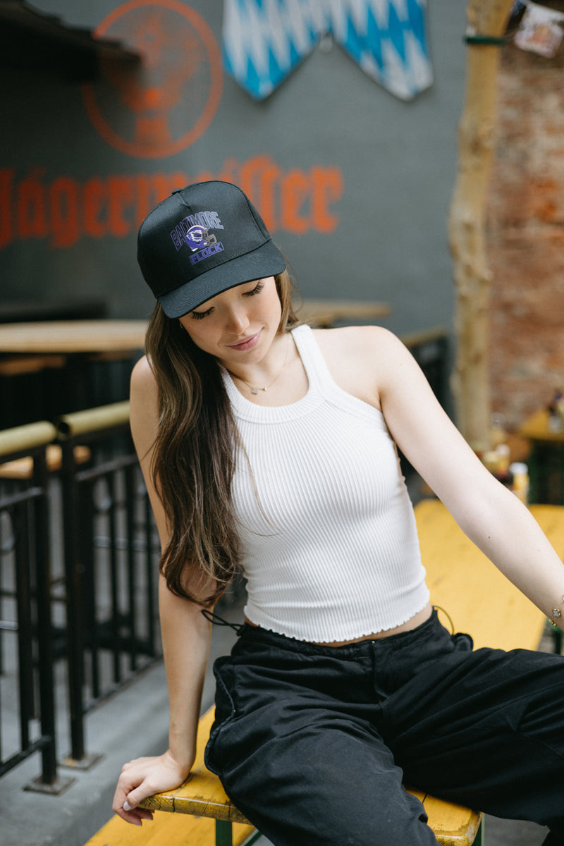 Brightside X R1A Baltimore Flock Snapback