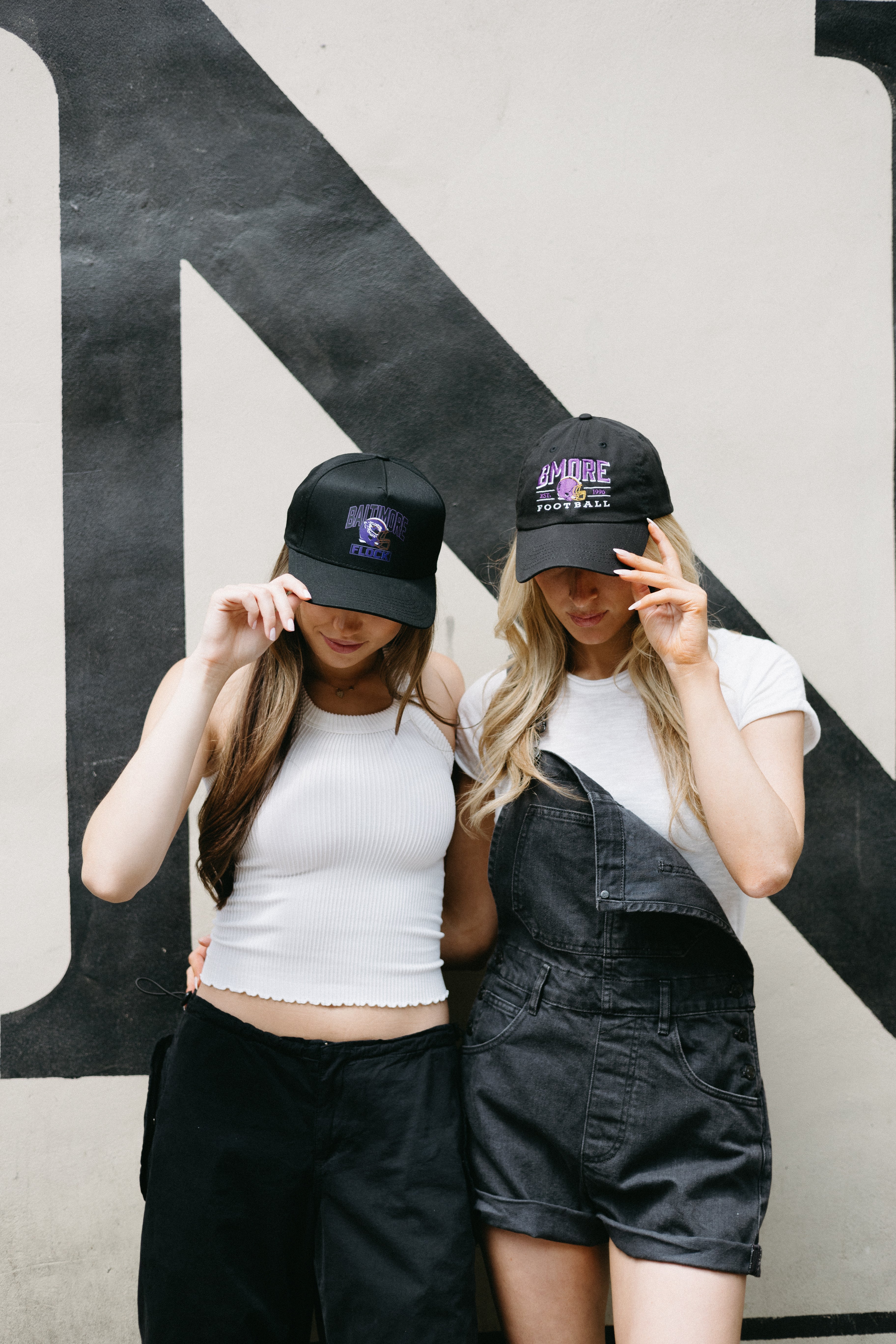 Brightside X R1A Bmore Football Helmet Dad Hat Brightside Boutique