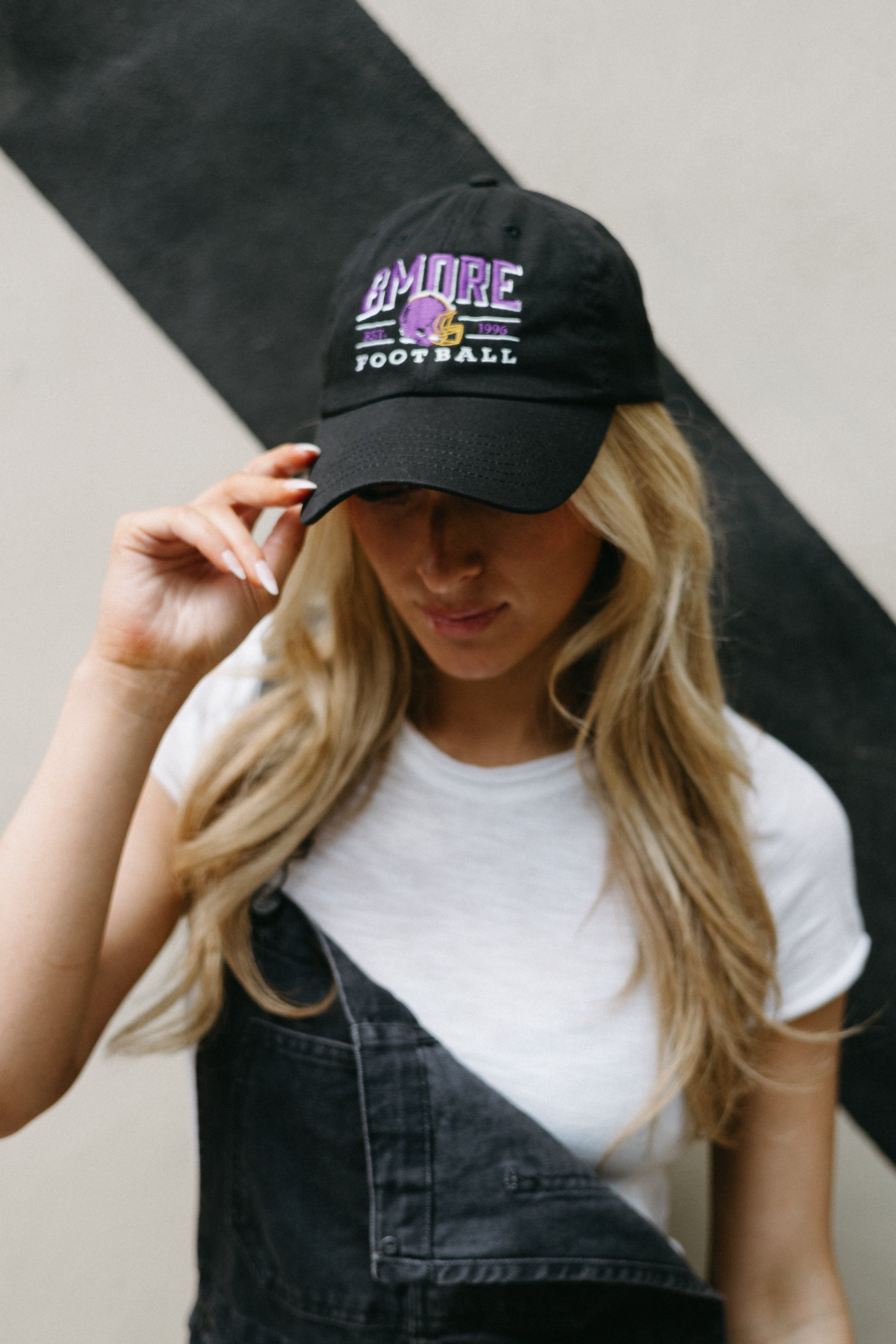 Brightside X R1A Bmore Football Helmet Dad Hat