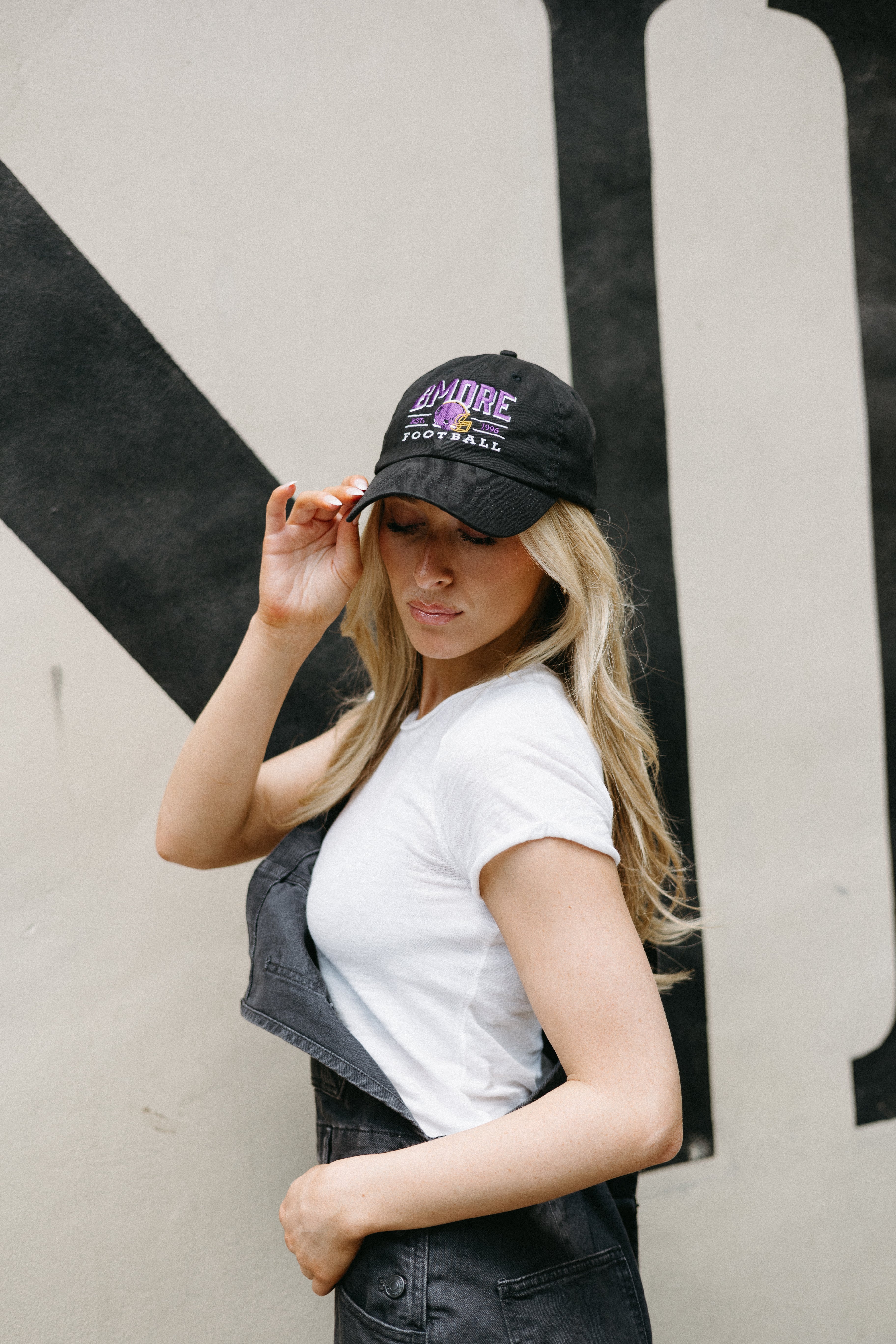 Brightside X R1A Bmore Football Helmet Dad Hat