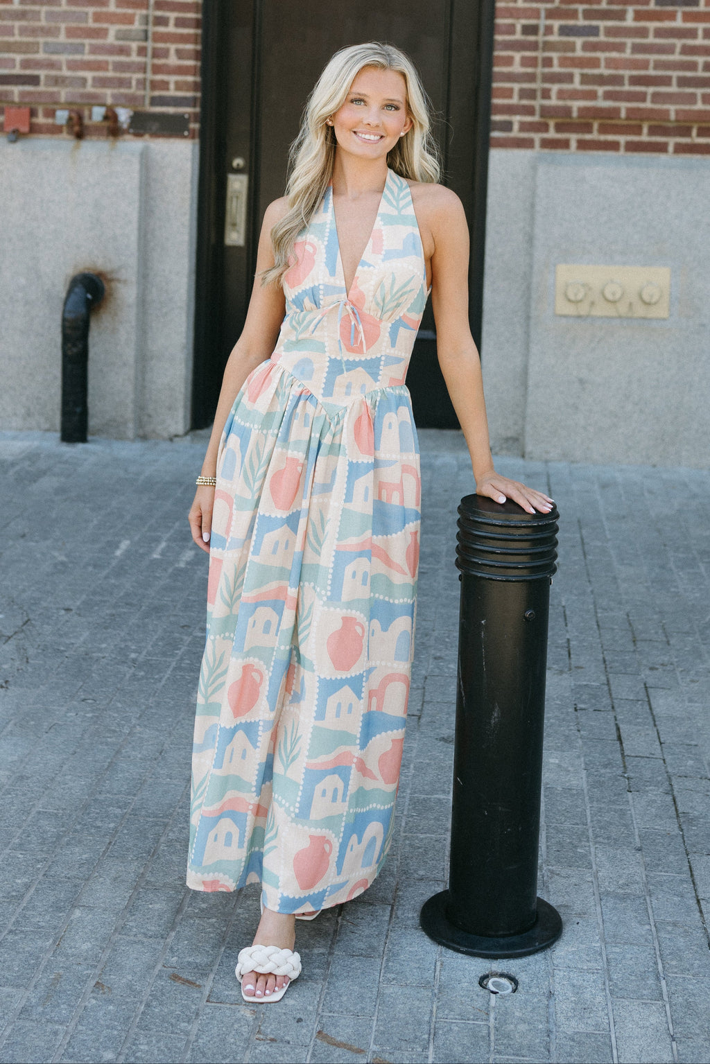 Island Muse Keyhole Maxi Dress