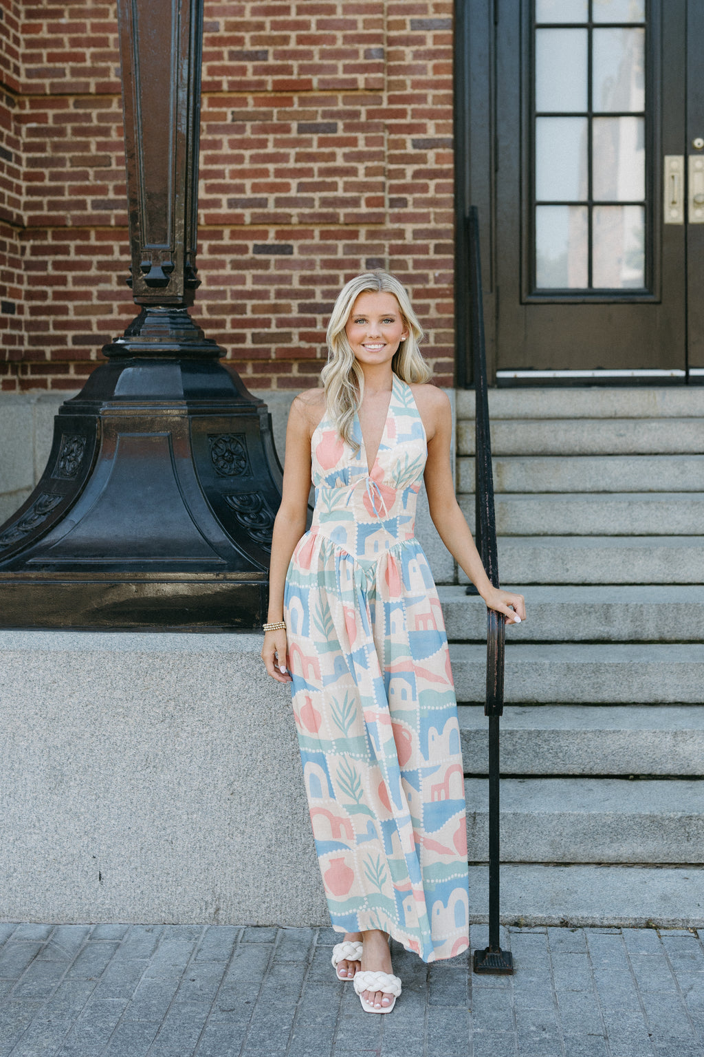 Island Muse Keyhole Maxi Dress