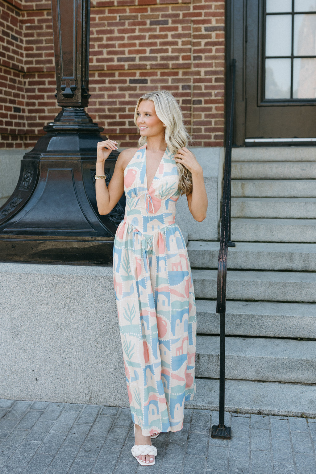 Island Muse Keyhole Maxi Dress