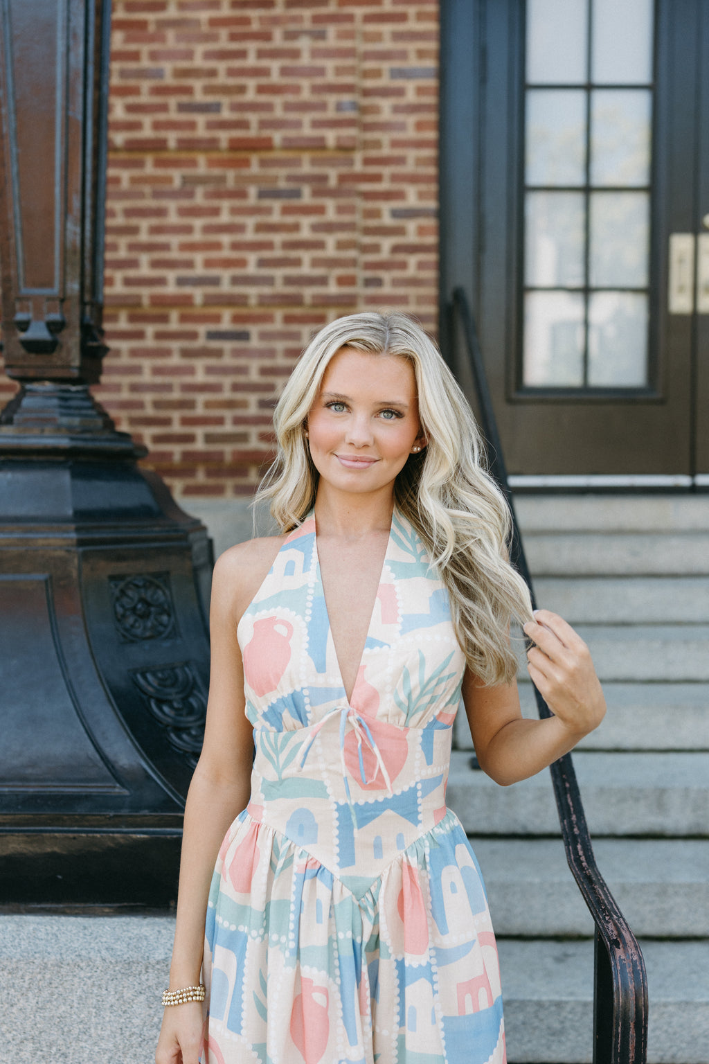Island Muse Keyhole Maxi Dress
