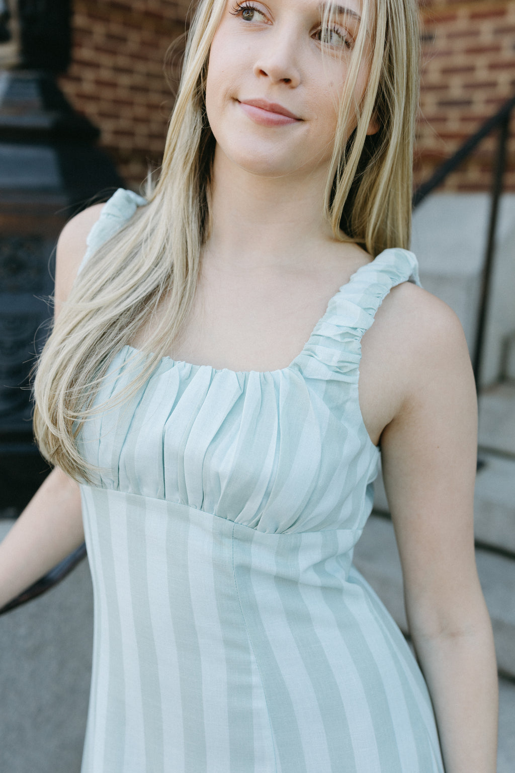 The Newport Stripe Maxi Dress