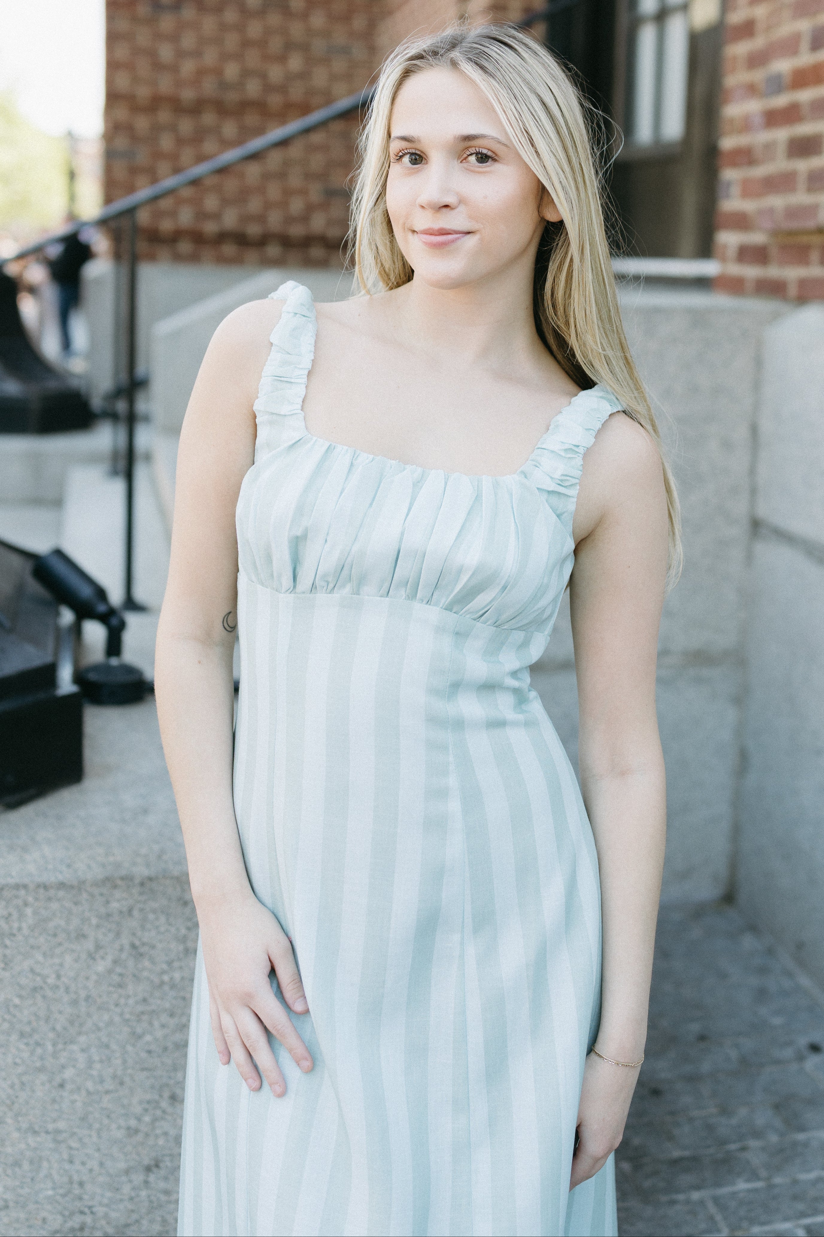 The Newport Stripe Maxi Dress