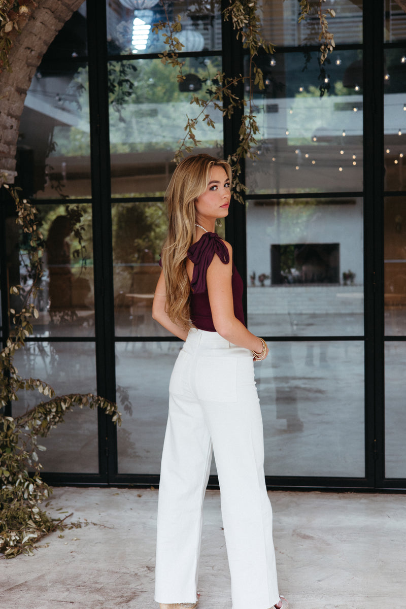 Bella Wide Leg Denim Pants