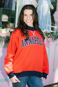 Annapolis Embroidered Mock Neck