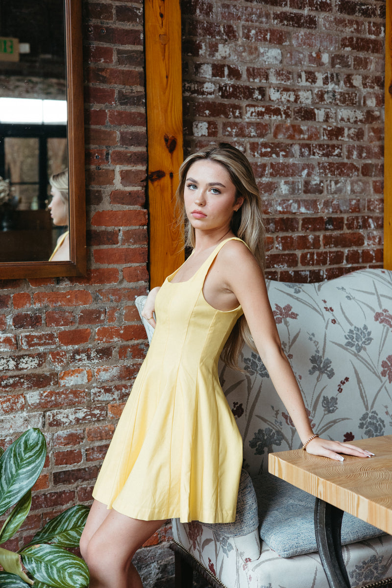 End Credits Pleated Dress