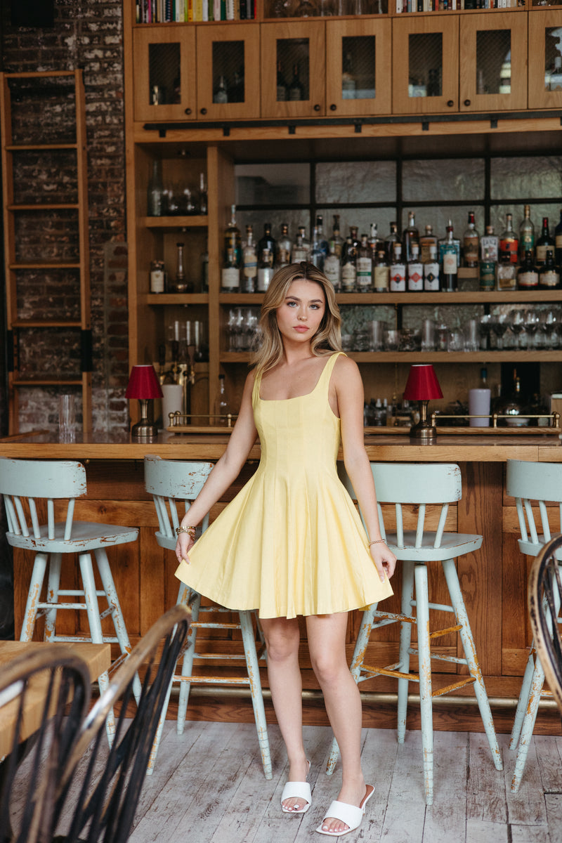 End Credits Pleated Dress