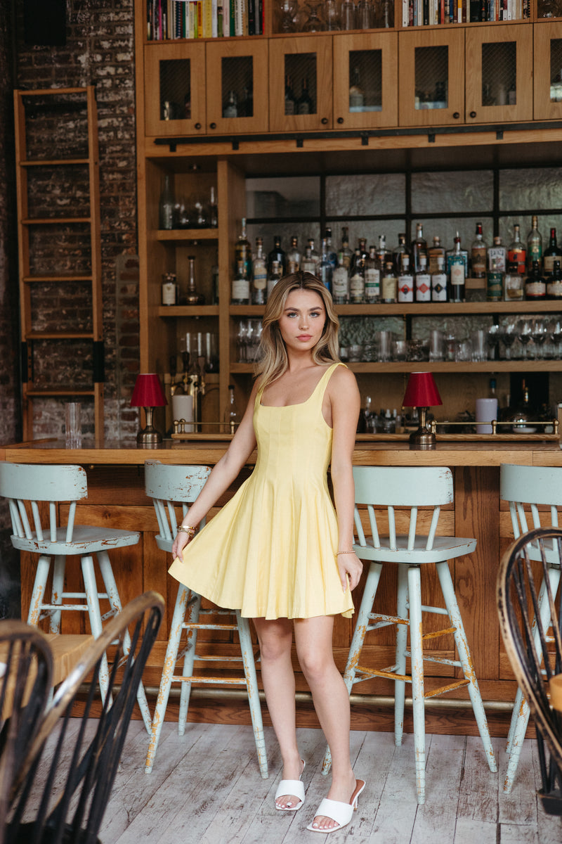 End Credits Pleated Dress