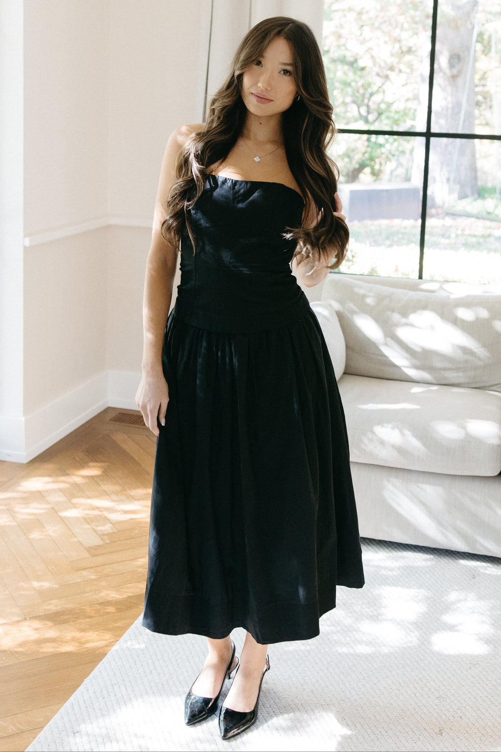 In Your Eyes Midi Dress