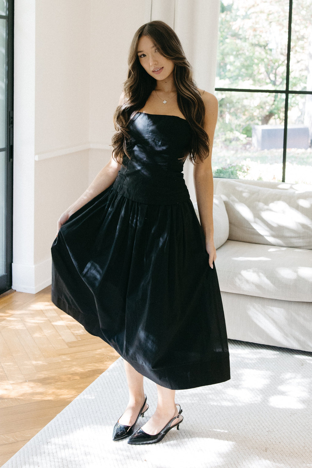 In Your Eyes Midi Dress