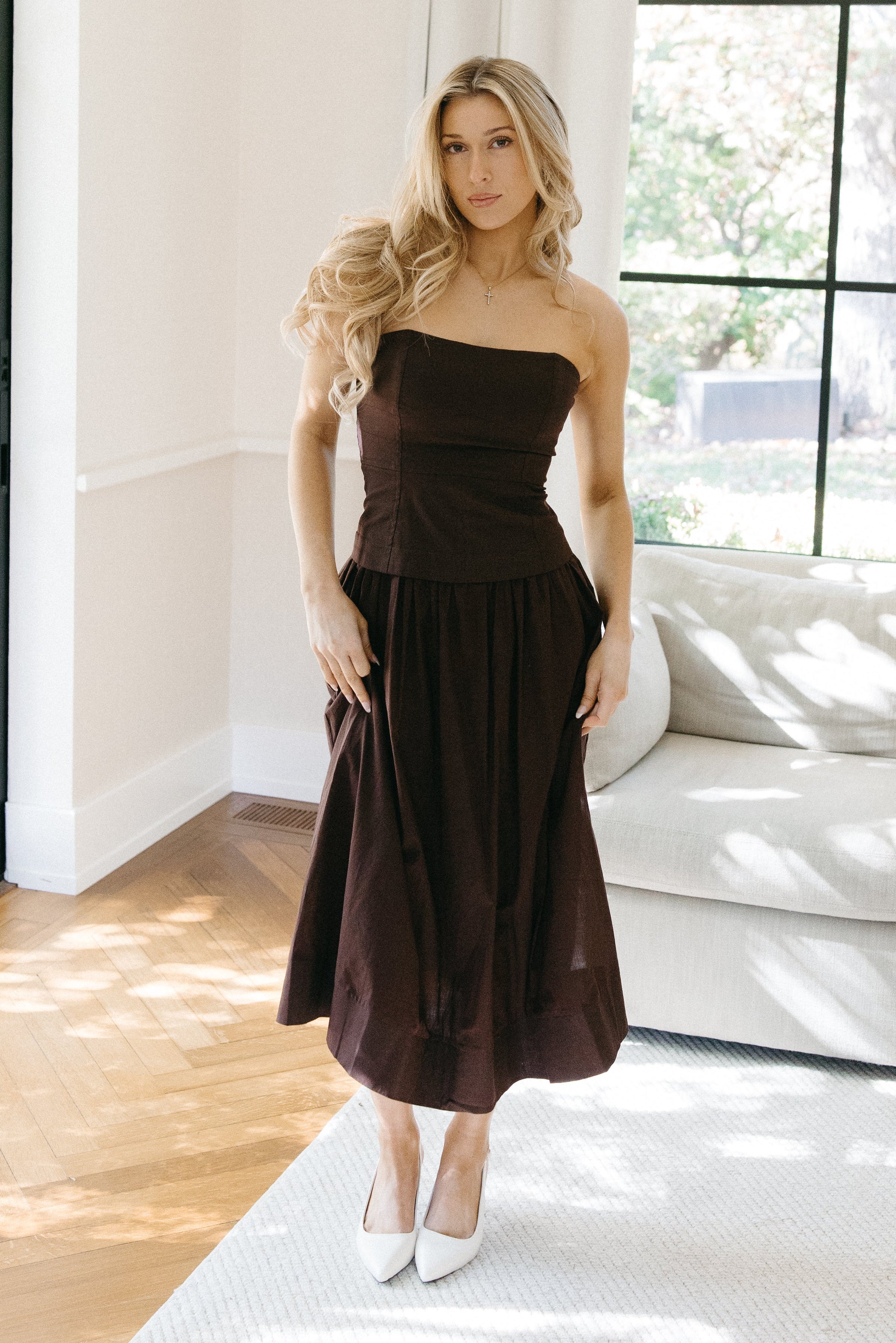 In Your Eyes Midi Dress