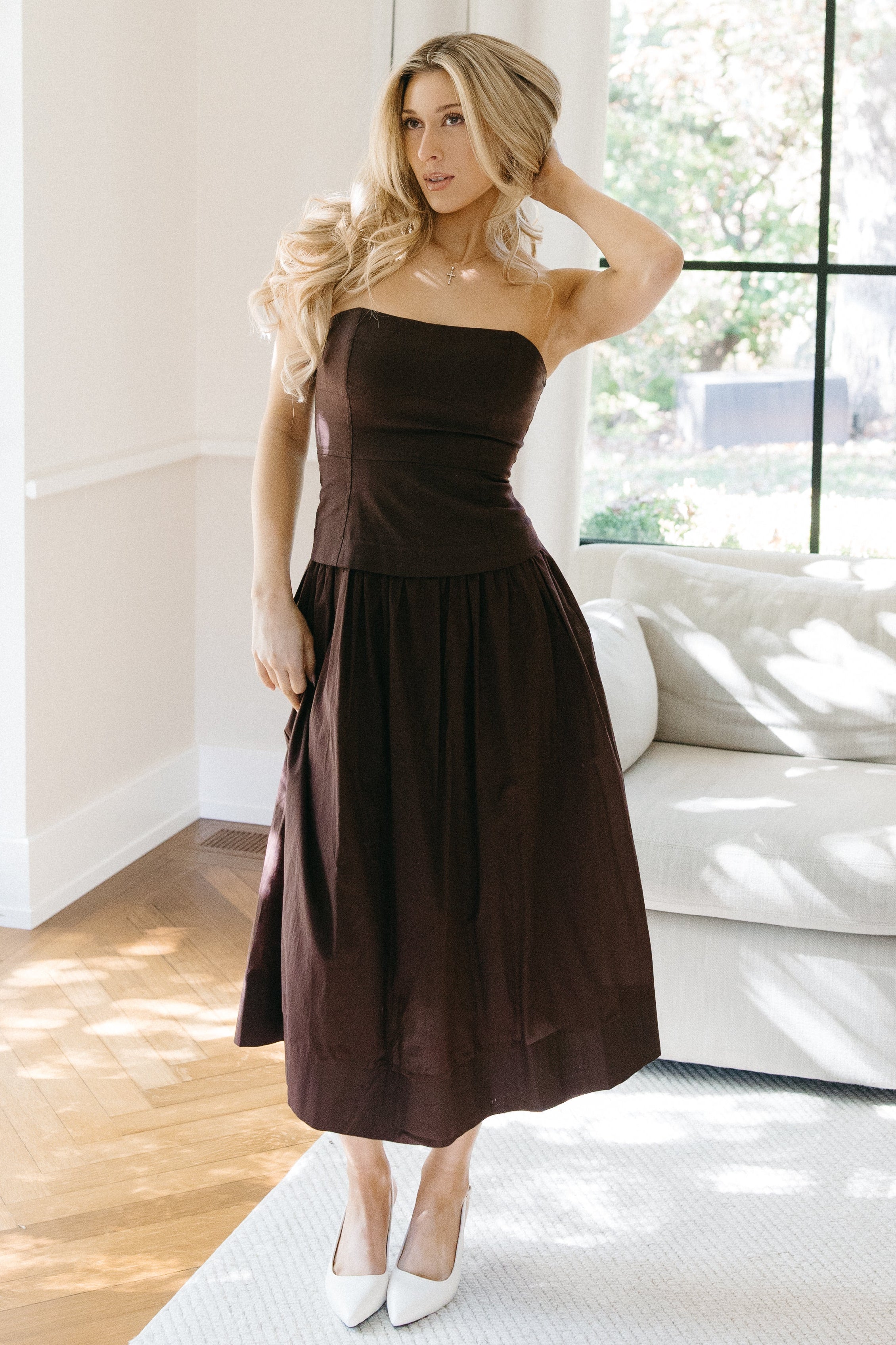 In Your Eyes Midi Dress