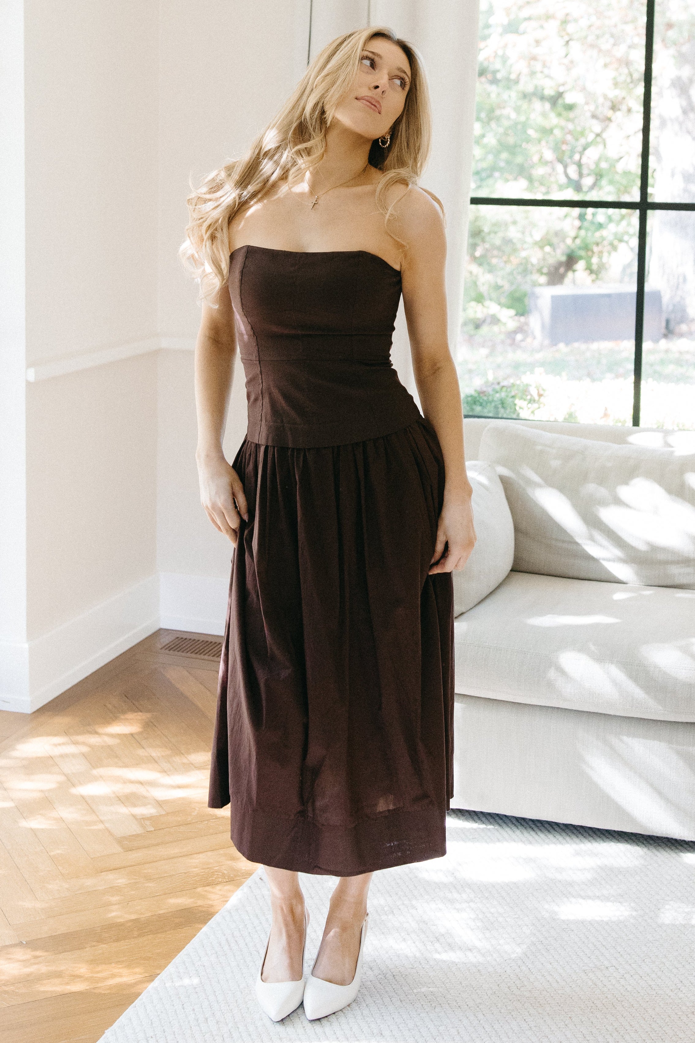 In Your Eyes Midi Dress