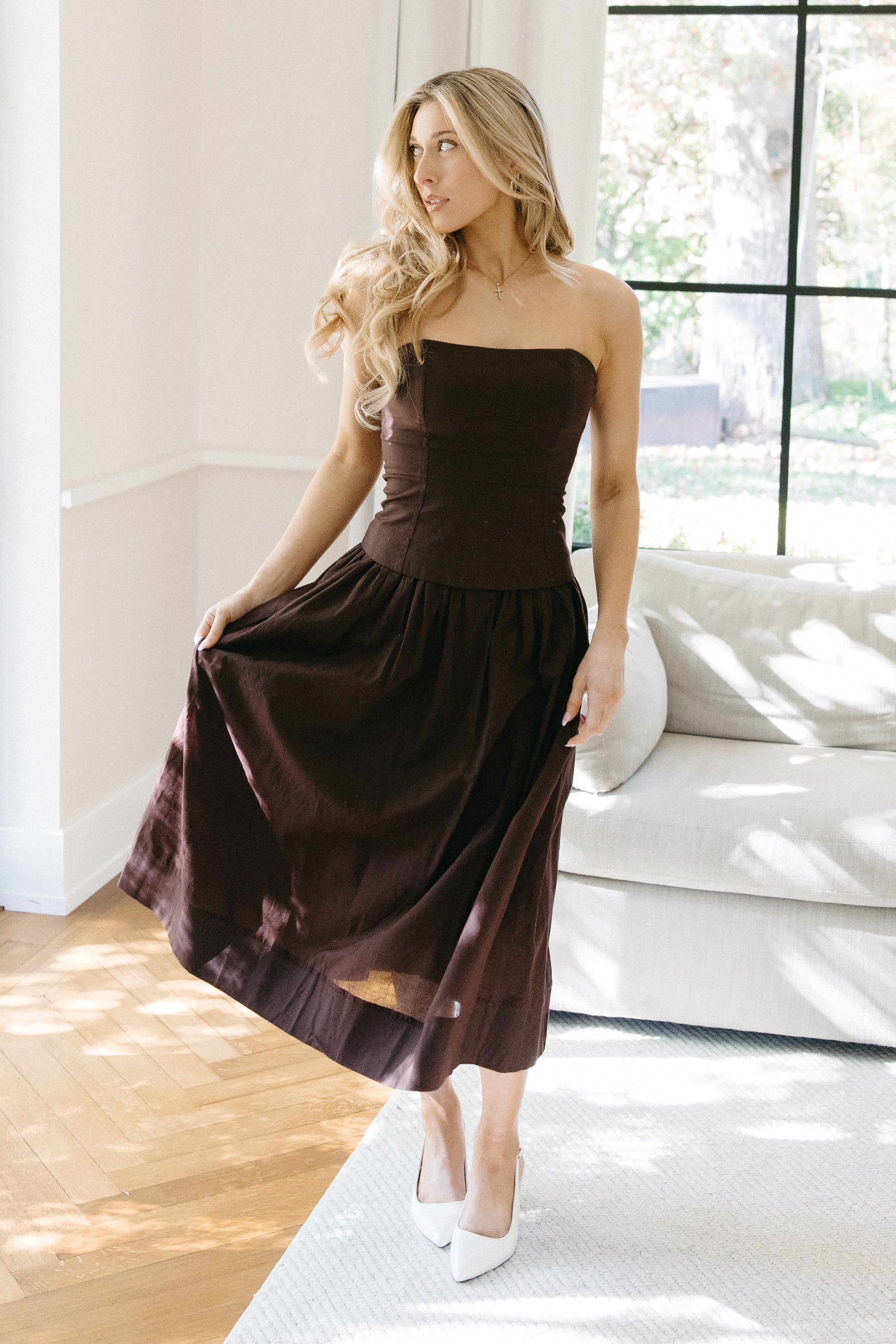 In Your Eyes Midi Dress