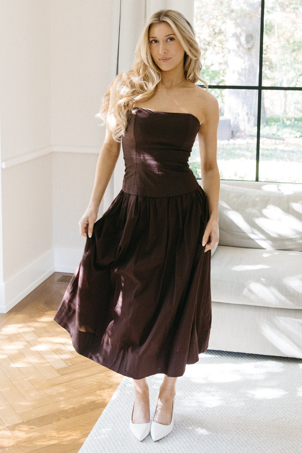 In Your Eyes Midi Dress