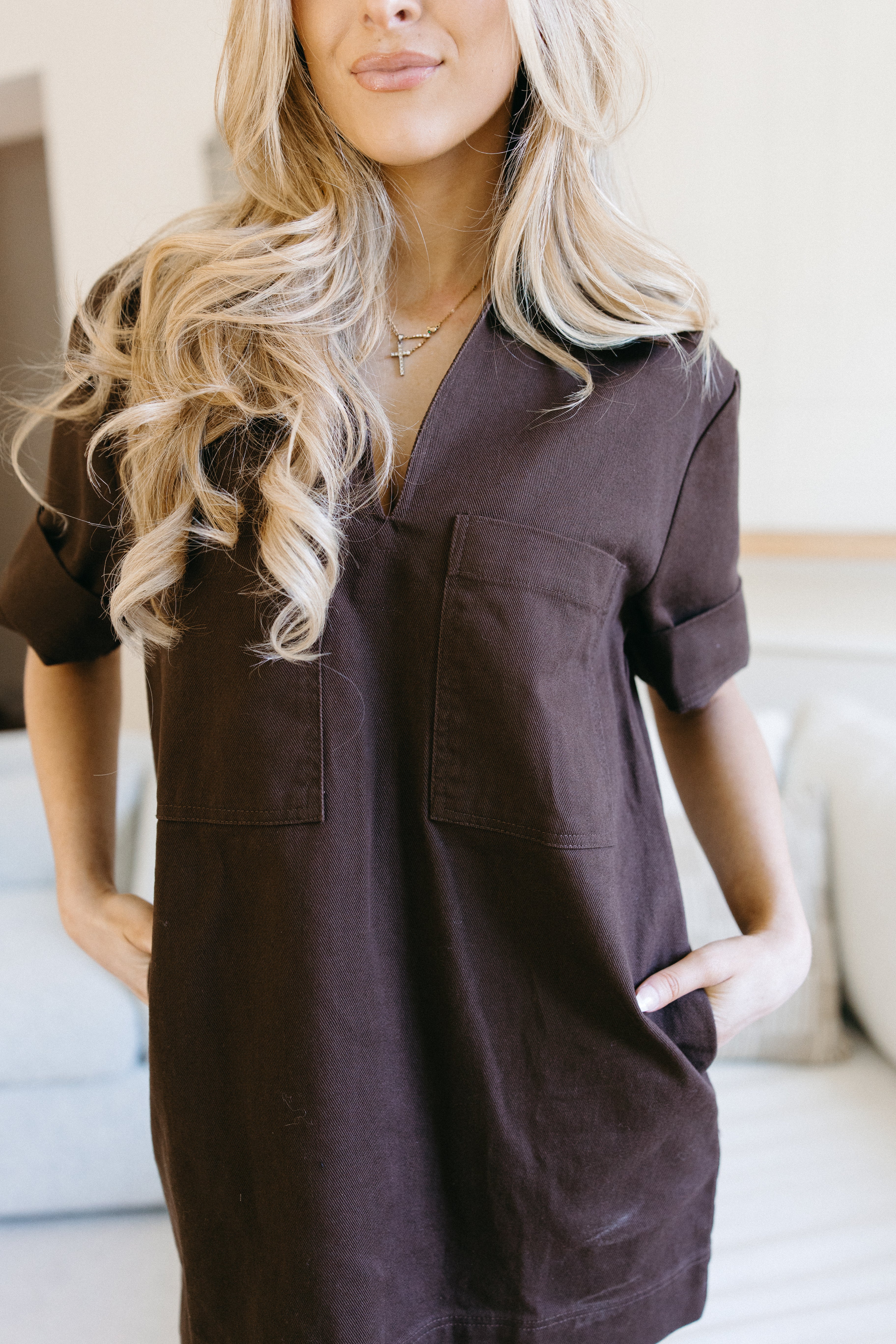 Lily Pocket Mini Dress