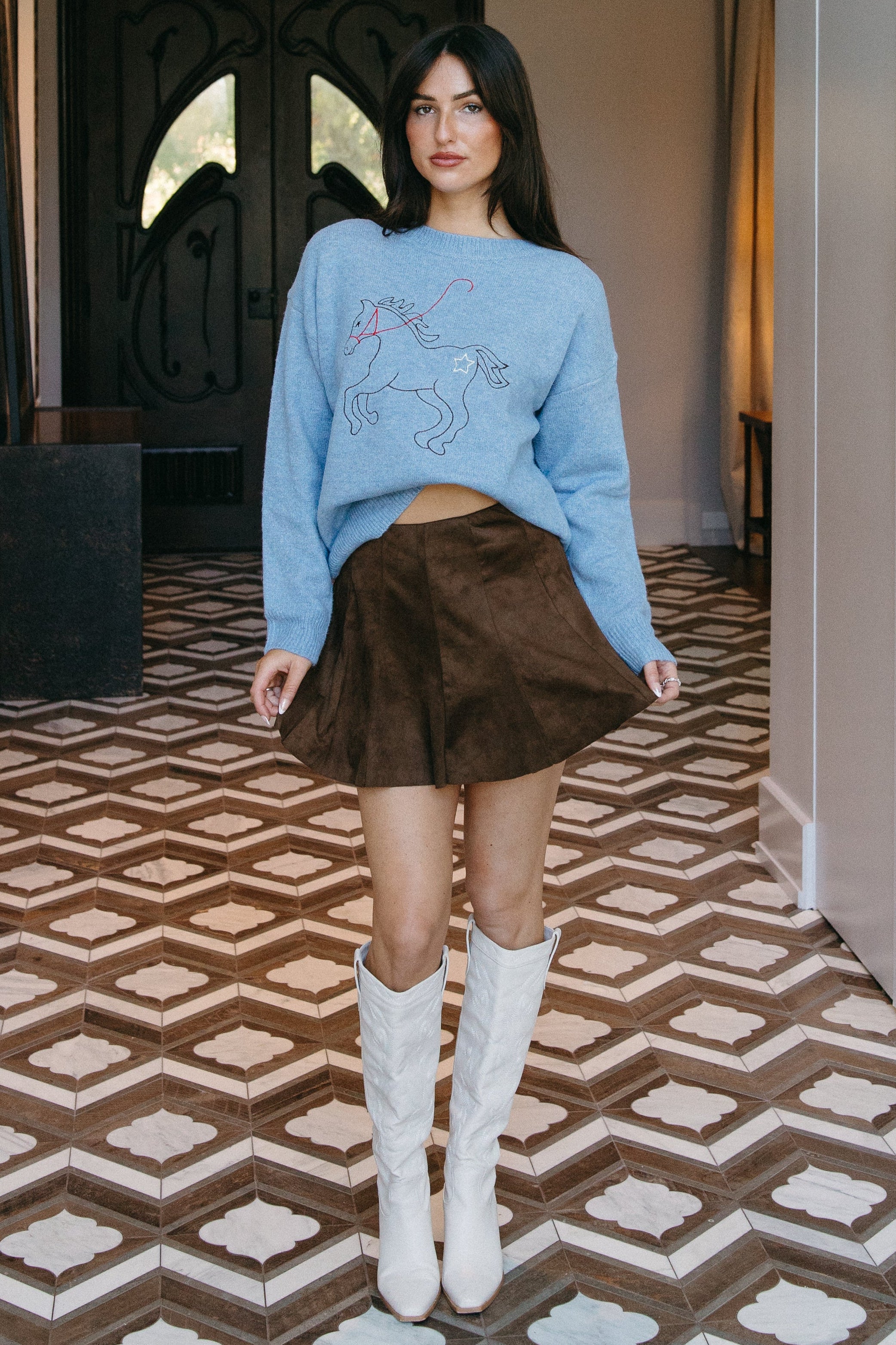 Equestrian Charm Sweater