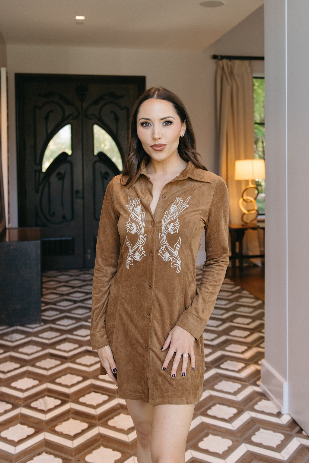 Wildflower Whimsy Mini Dress