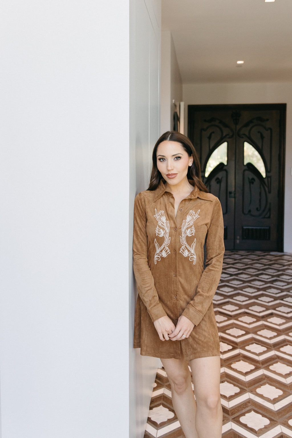 Wildflower Whimsy Mini Dress