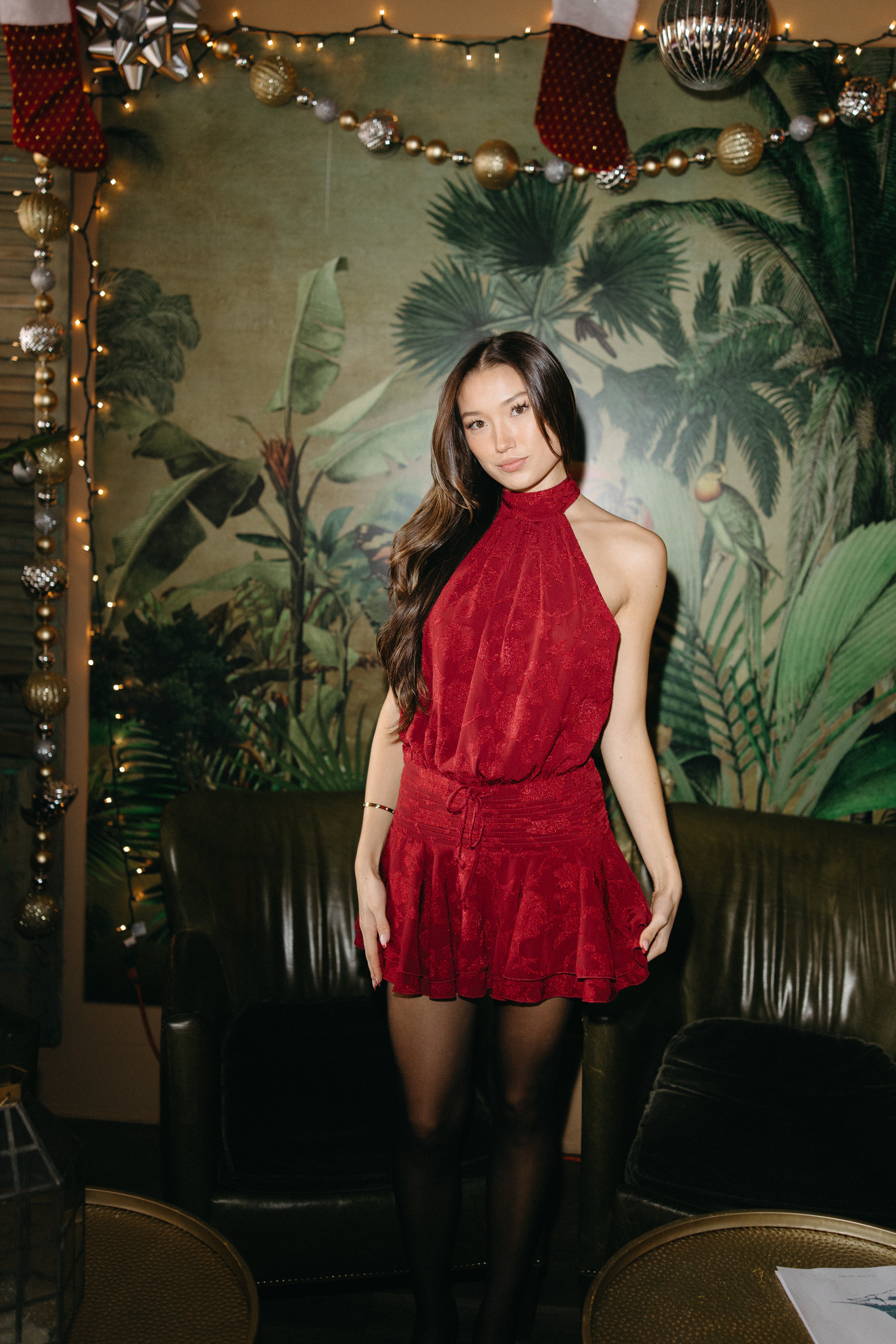 Garden Glow Mini Dress