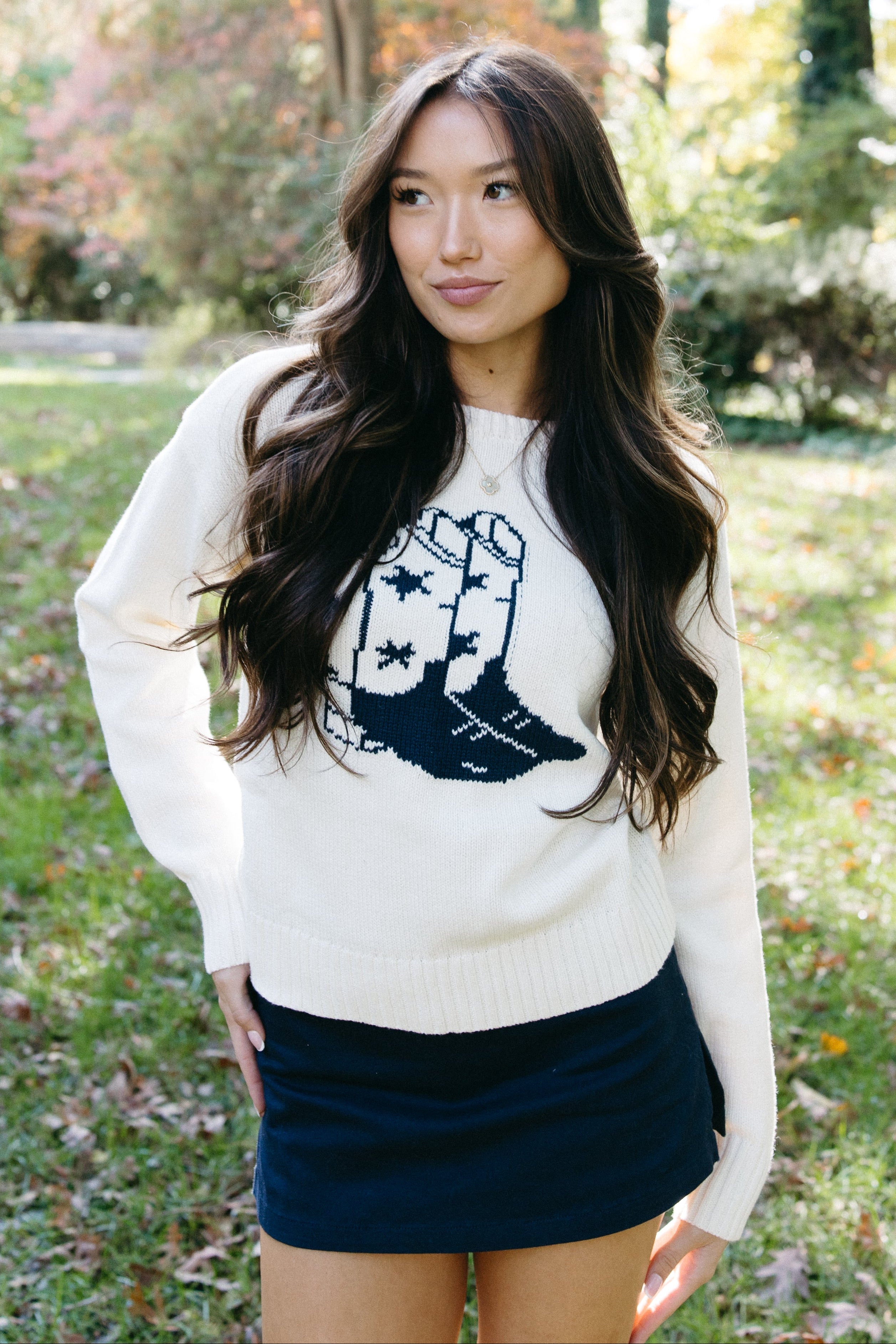 The Cowboy Code Sweater