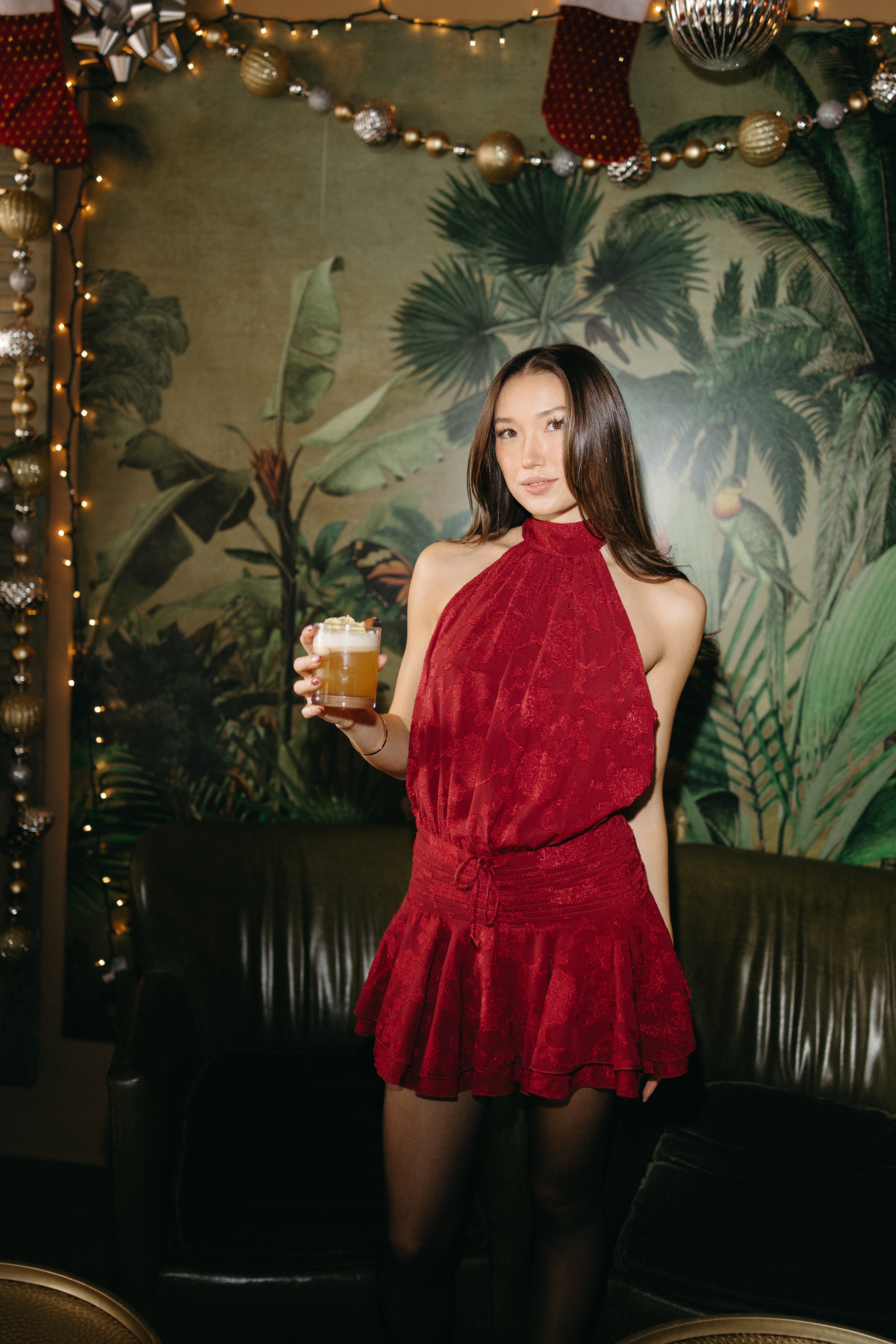 Garden Glow Mini Dress