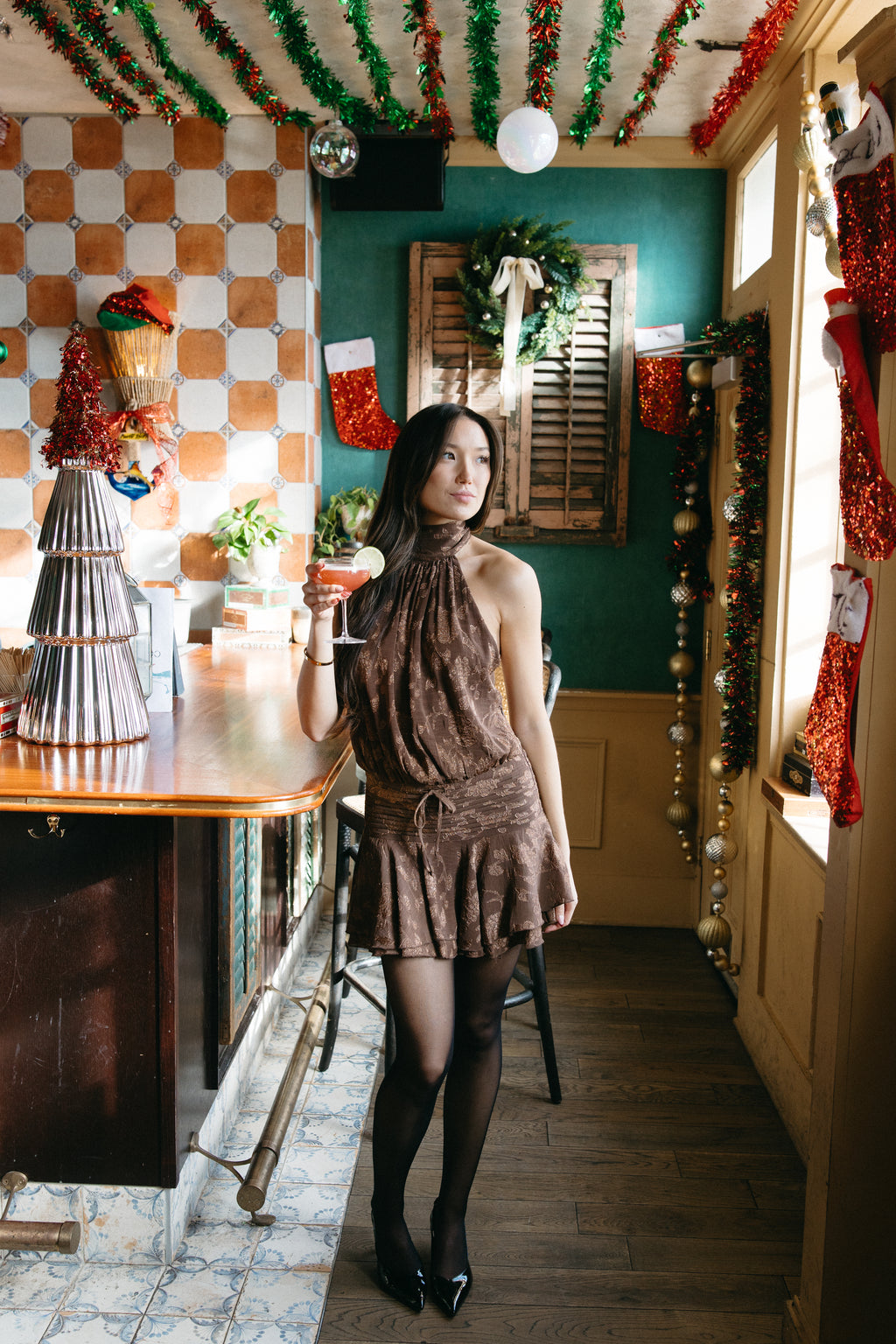 Garden Glow Mini Dress