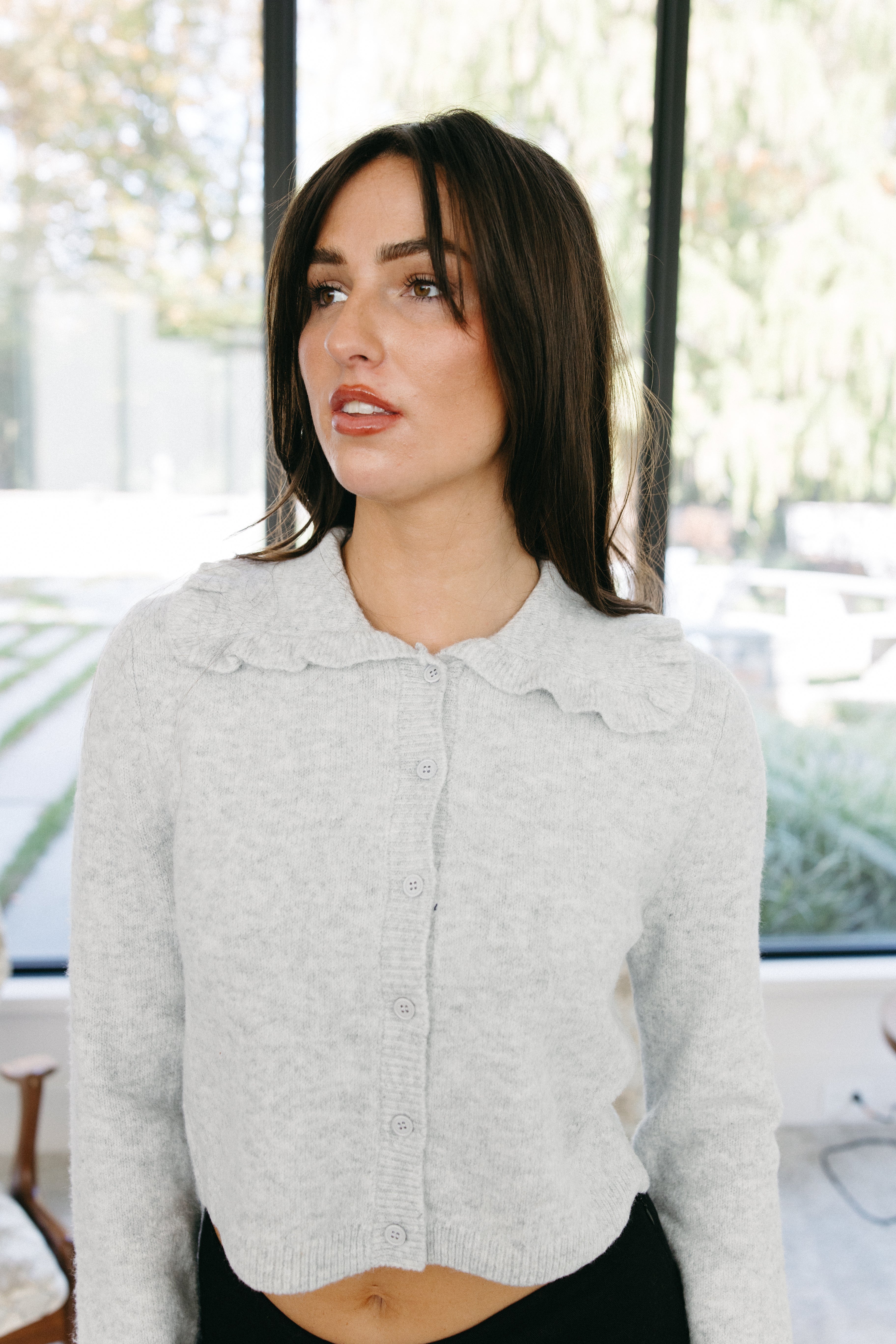 Chestnut Charm Cardigan