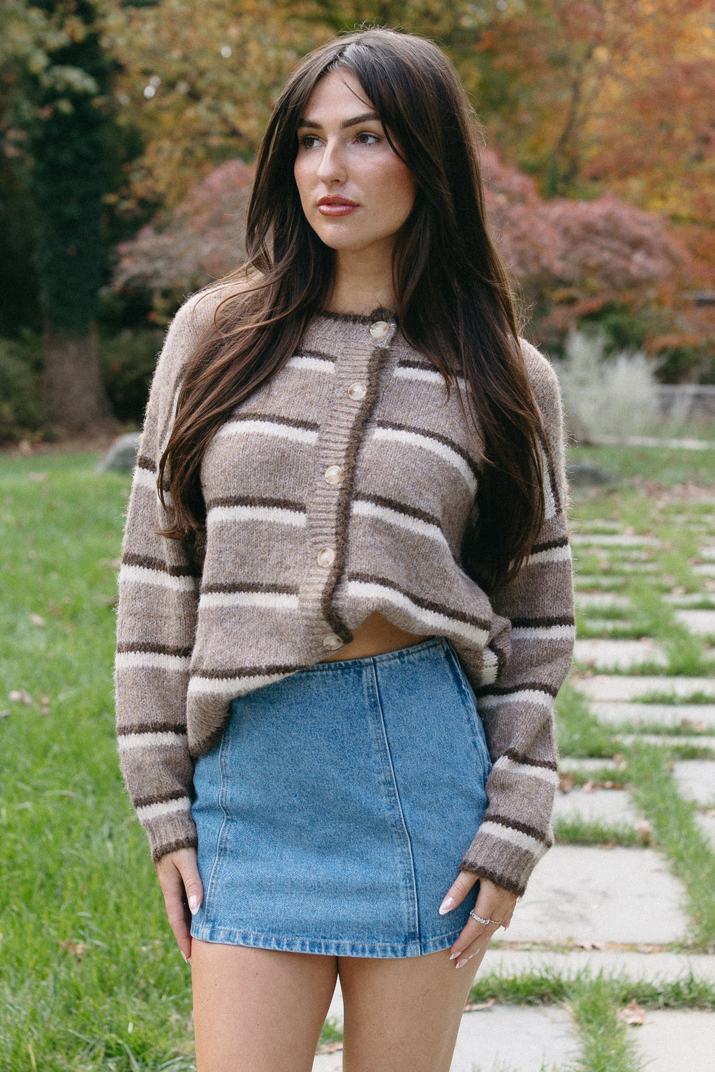 The Sunday Stripe Cardigan